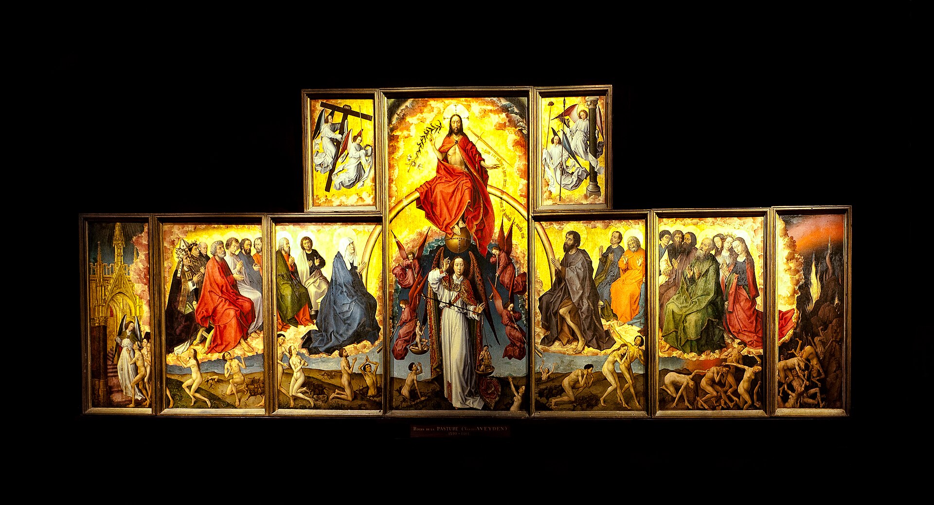 Rogier van der Weyden, Last Judgment polyptych, Beaune