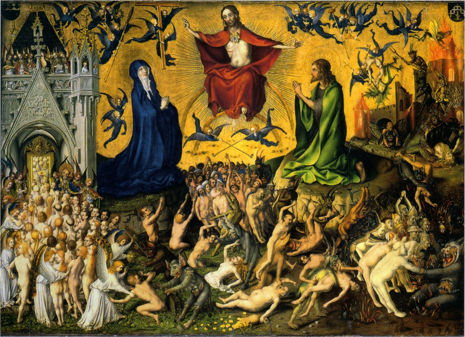 Stefan Lochner, Last Judgment, about 1435