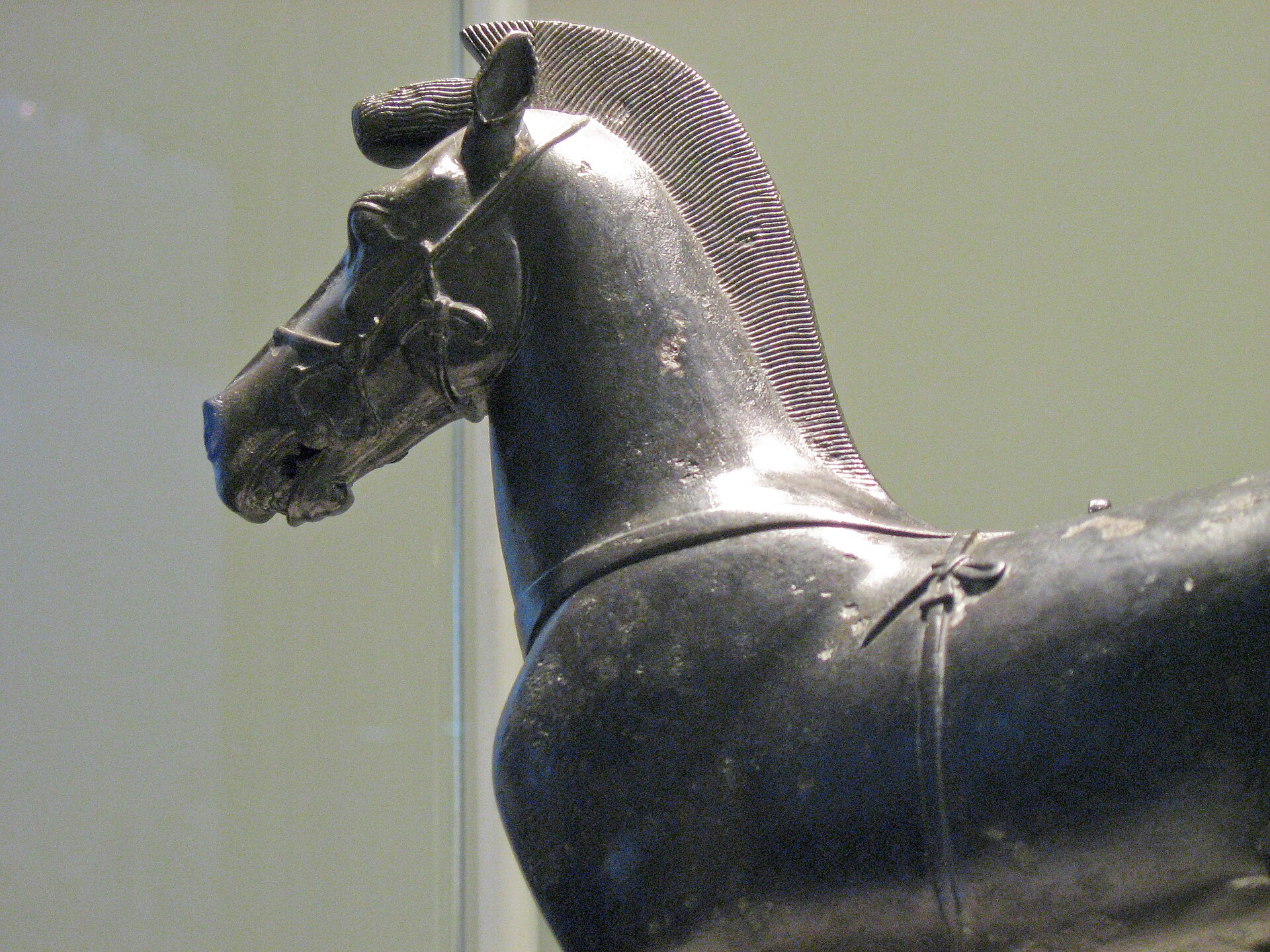 Bronze horse, Archaeological Museum, Olympia