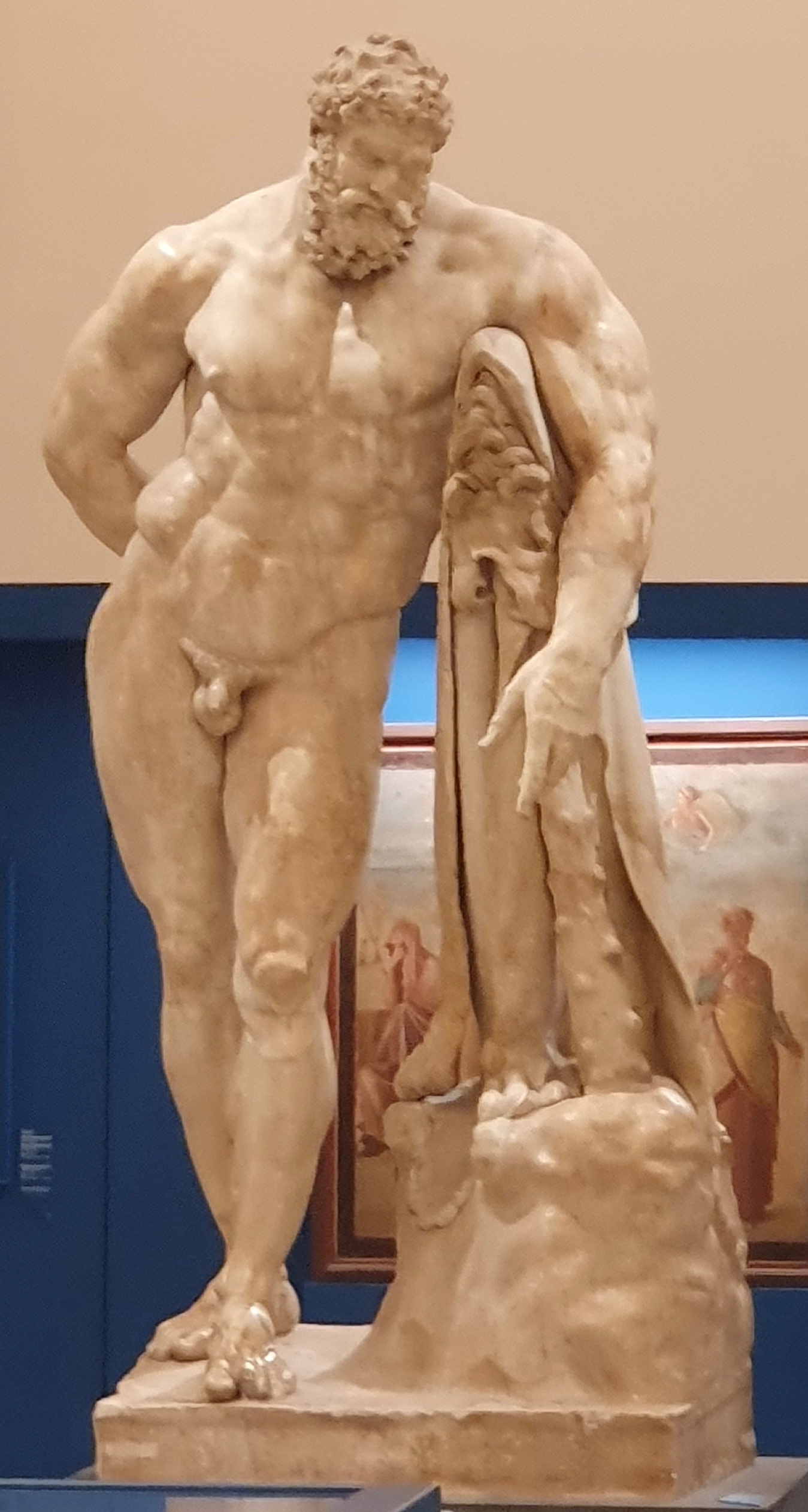 A Roman copy of a Greek original, for contrast