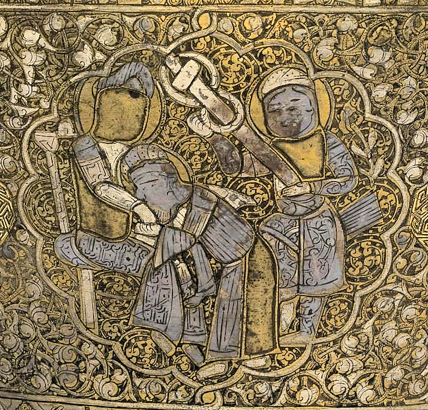 The enthronement medallion