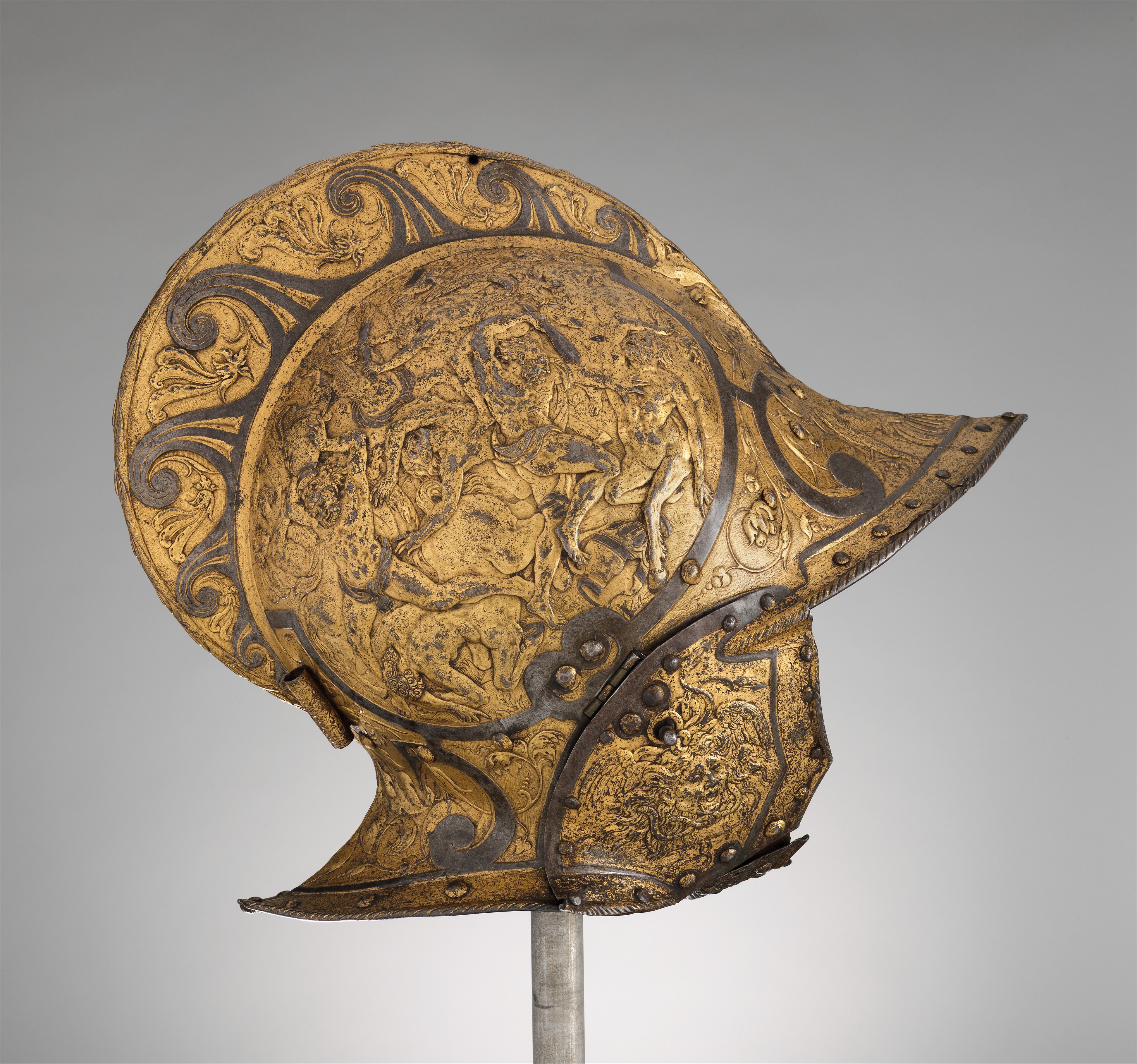Burgonet, French, probably Paris, ca. 1550 - the Colbert helmet