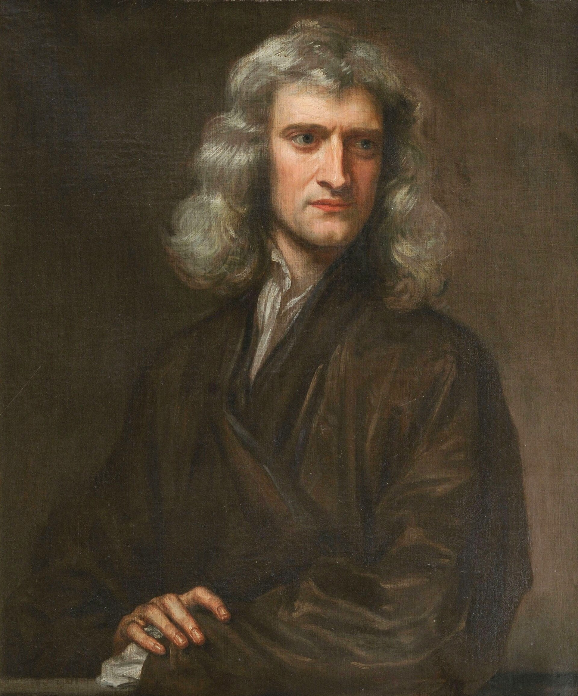 Portrait of Isaac Newton, 1689