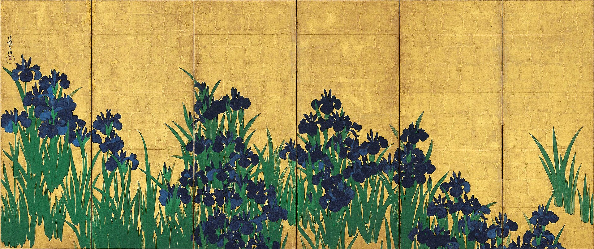 Irises (Kakitsubata-zu)