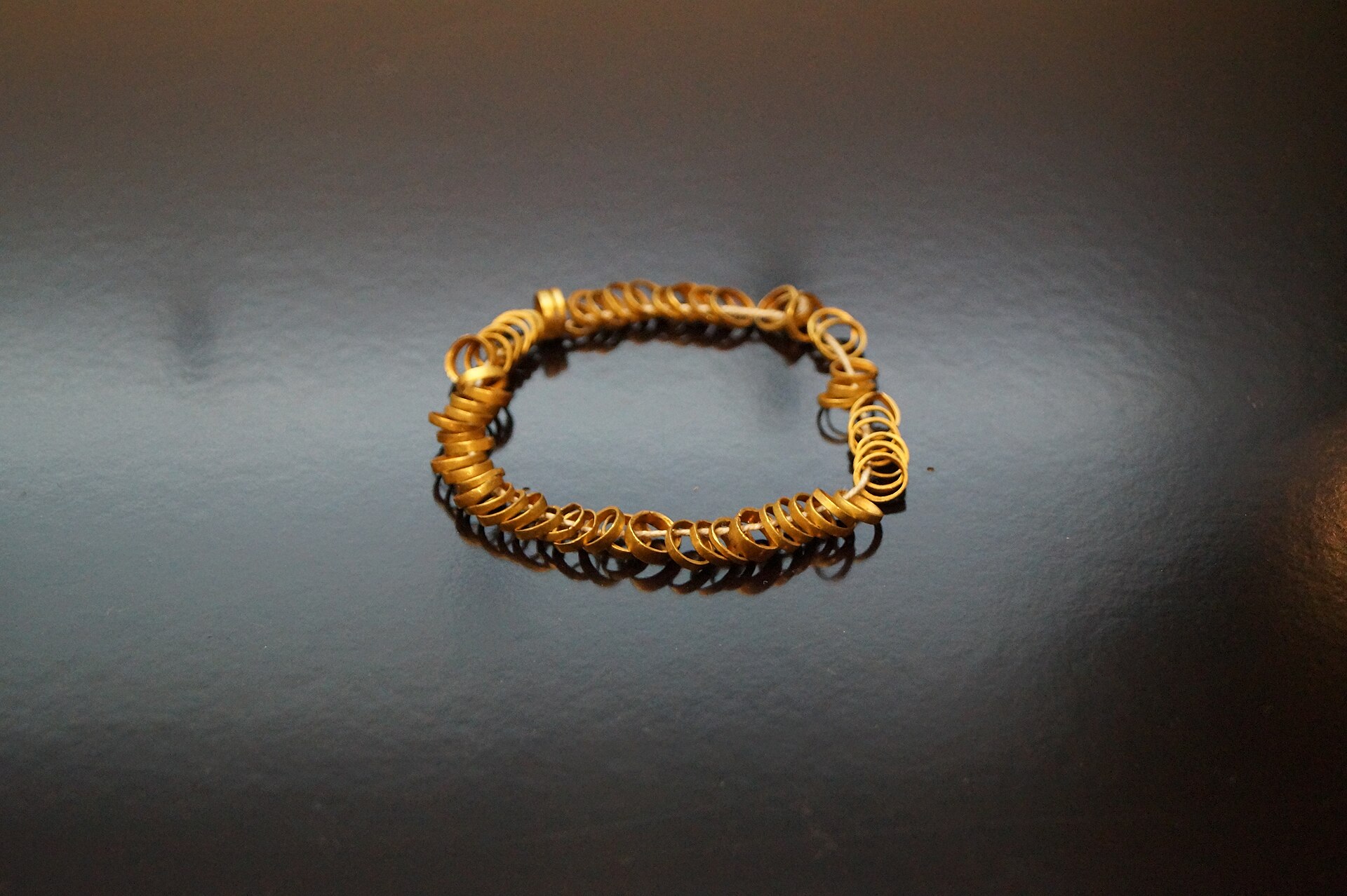 Gold bracelet