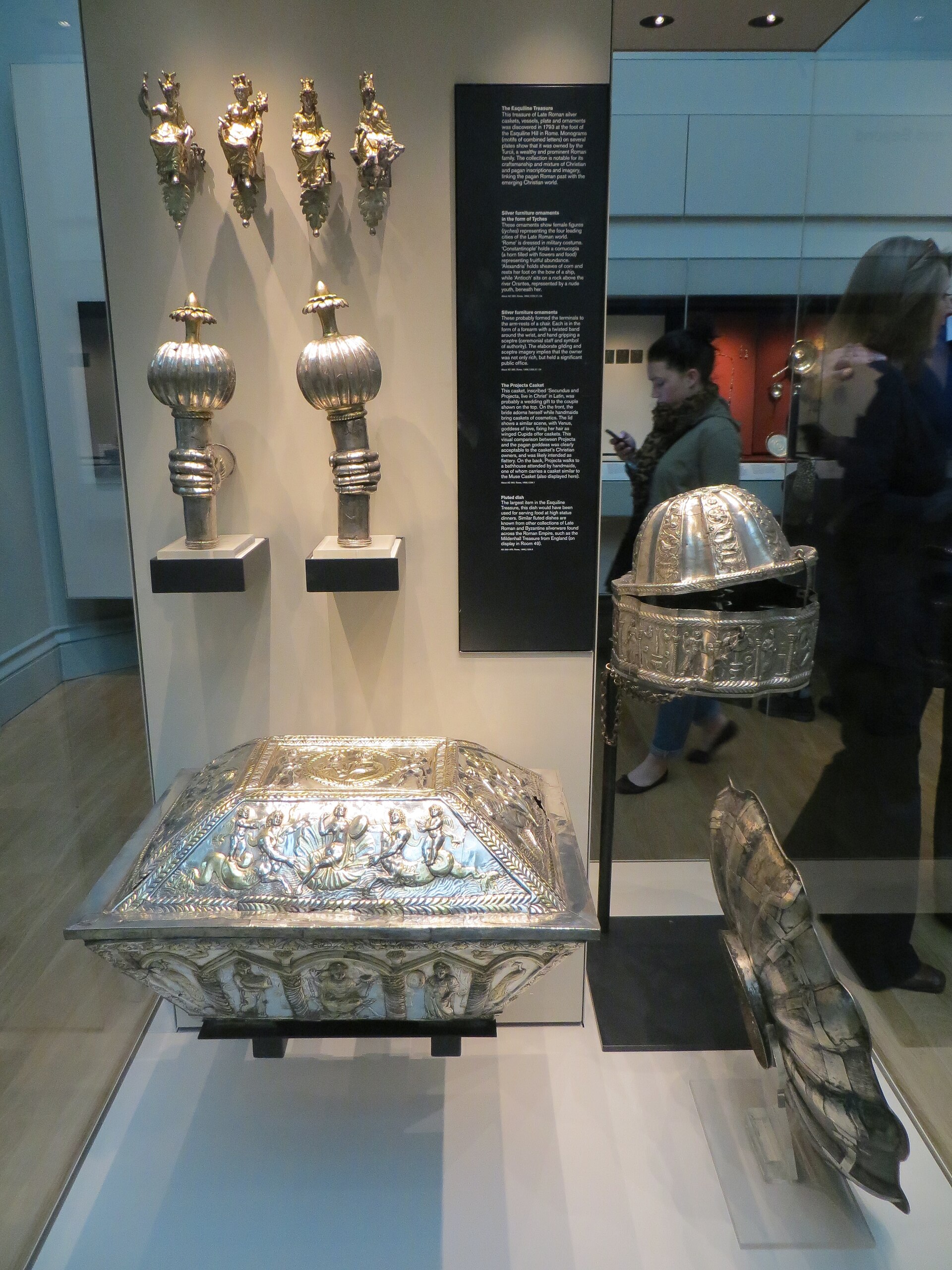 The Projecta Casket by Unknown Roman silversmiths' workshop
