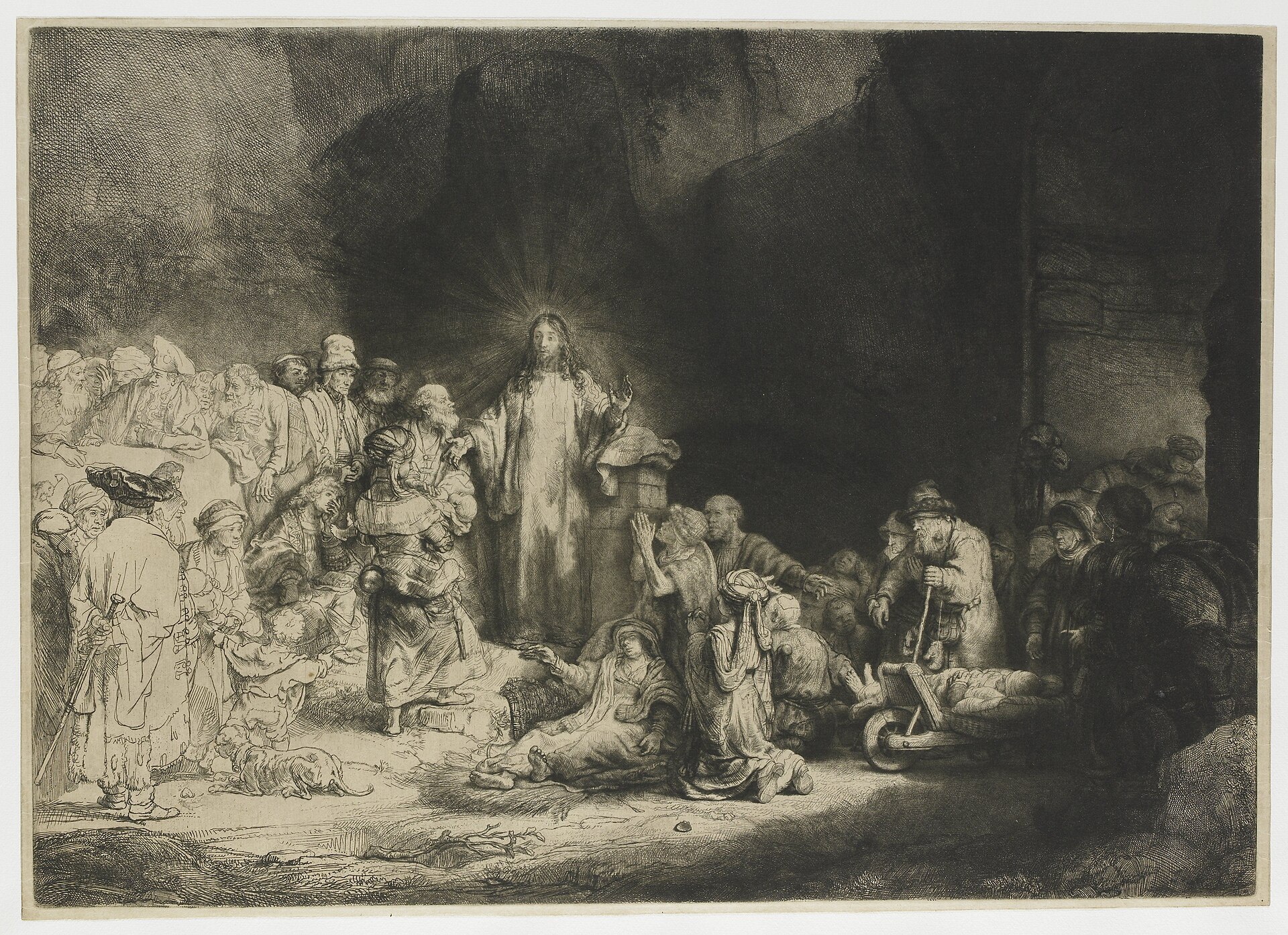 The Hundred Guilder Print, Rijksmuseum impression