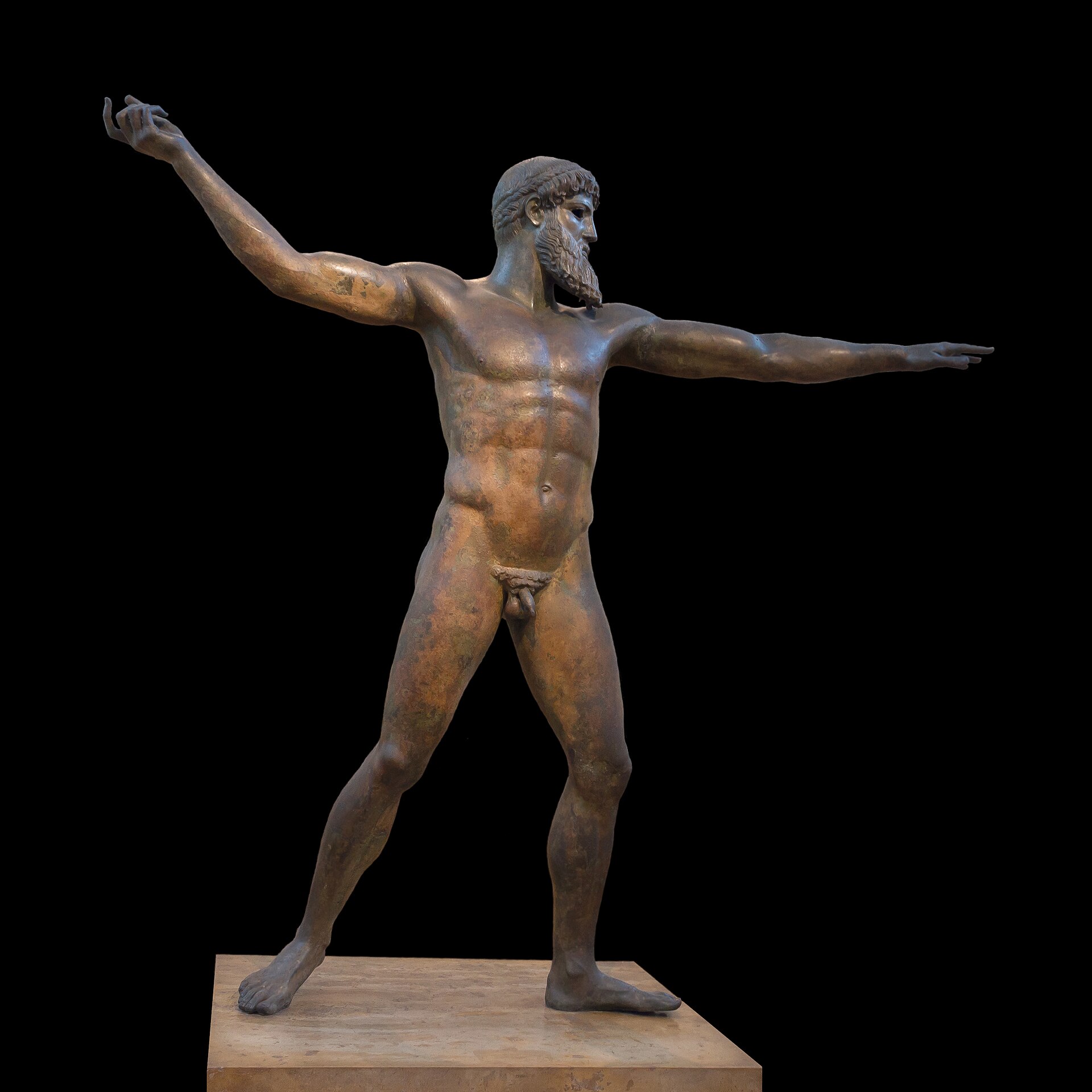 The Artemision Bronze, about 460 BC
