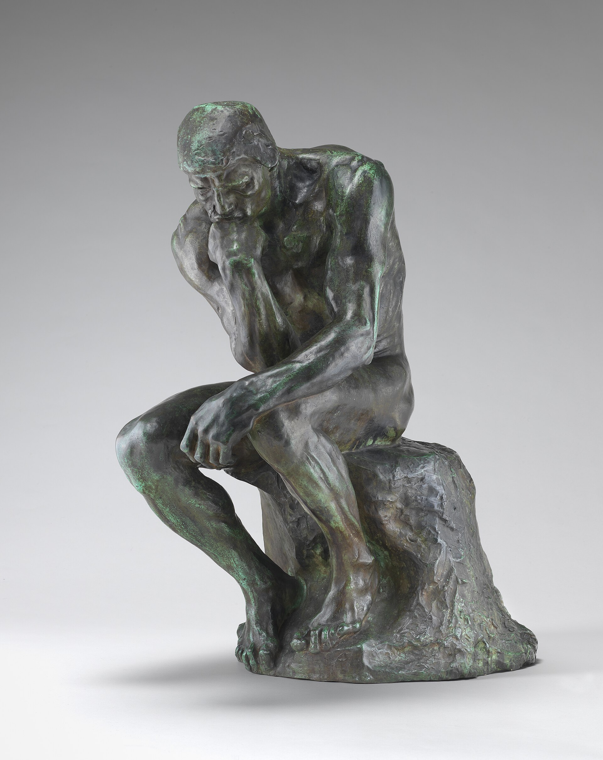 The Thinker at original size, cast 1901