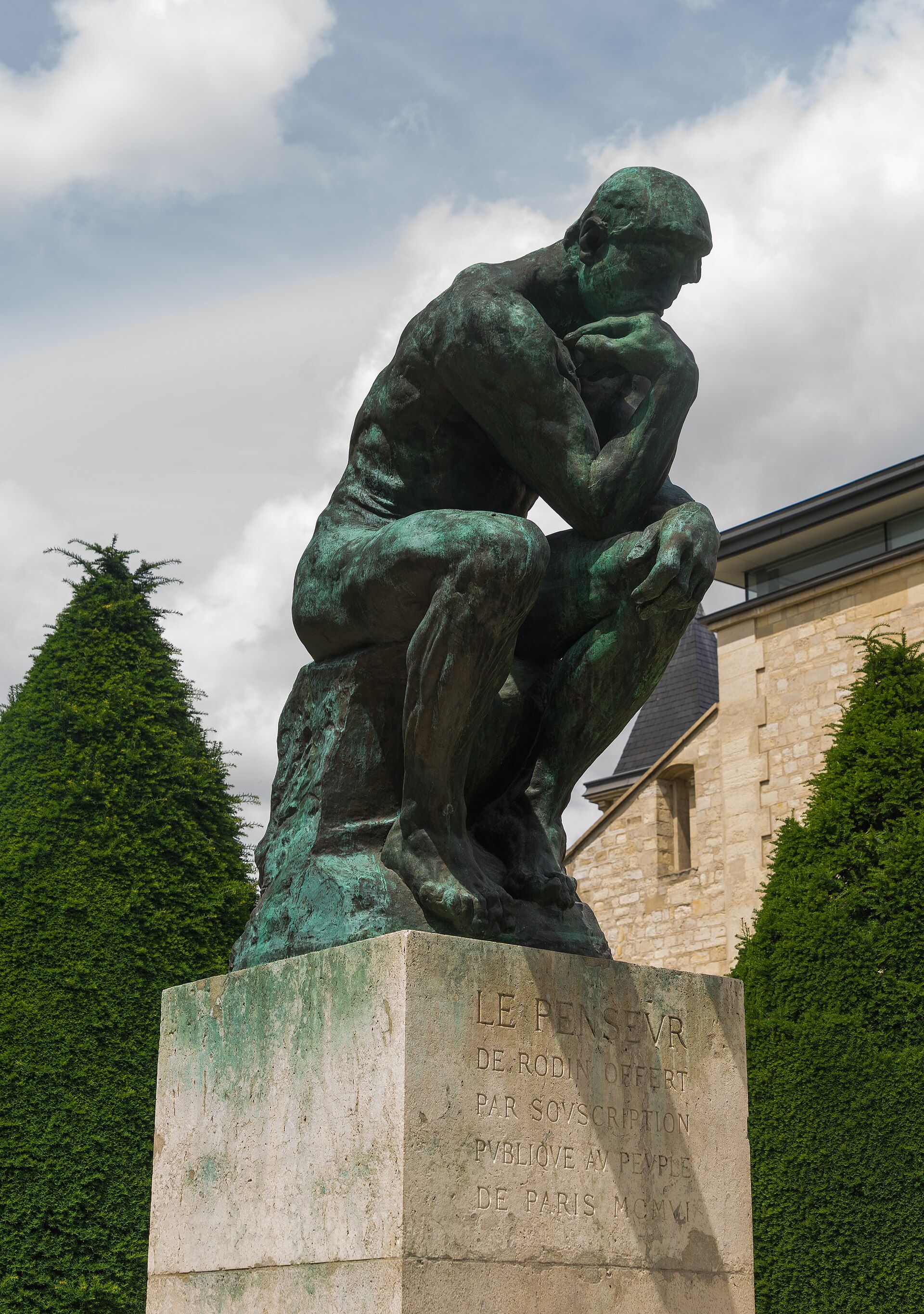 The Thinker by Auguste Rodin