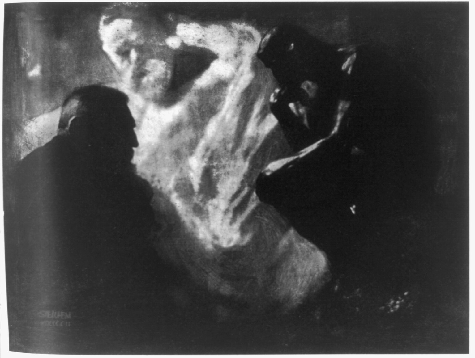 Edward Steichen, Rodin - Le Penseur, 1902