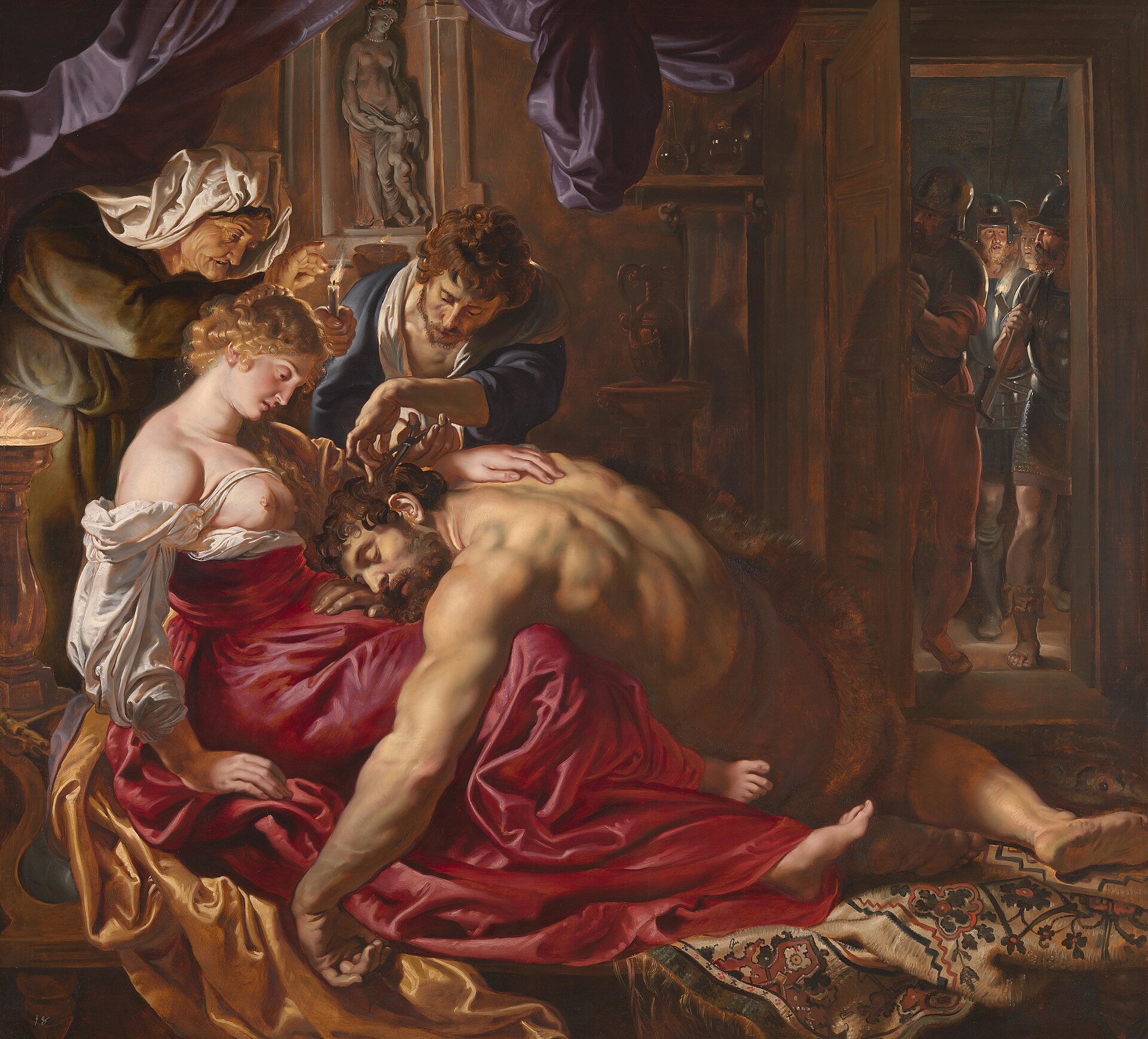Rubens, Samson and Delilah