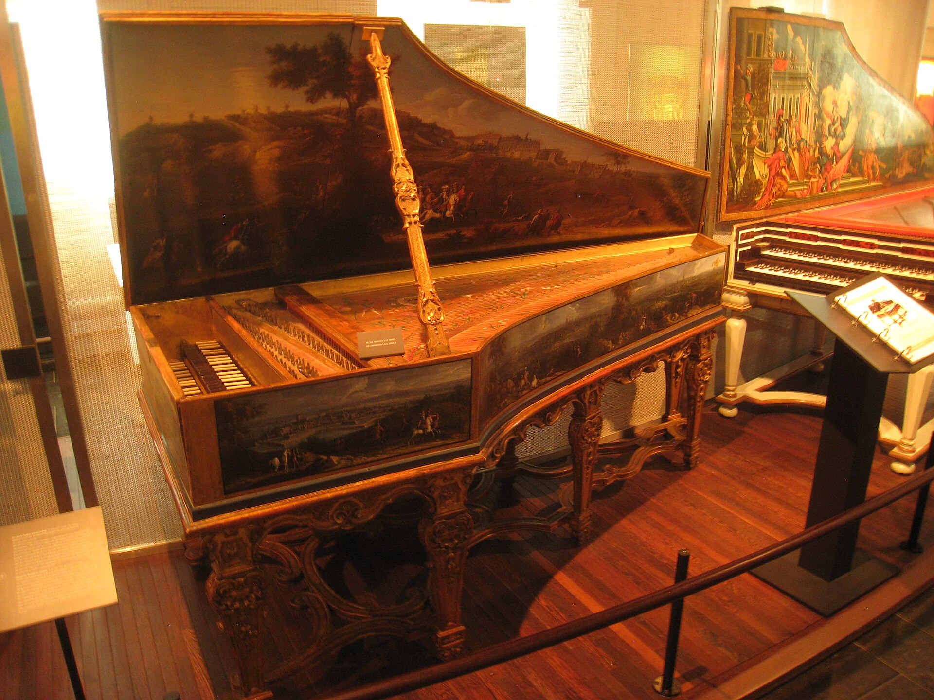 Harpsichord, called the "Ruckers-Taskin"