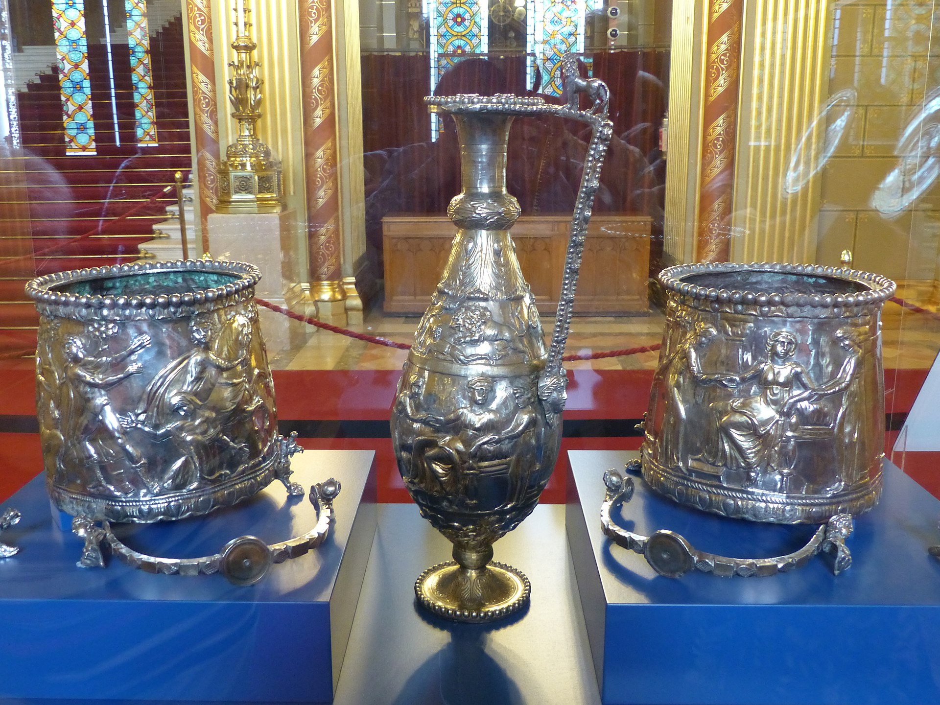 The Hippolytus set: one ewer and two situlae