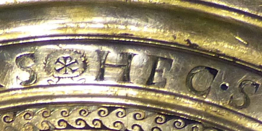 The Chi-Rho and the inscription on the Hunting Plate