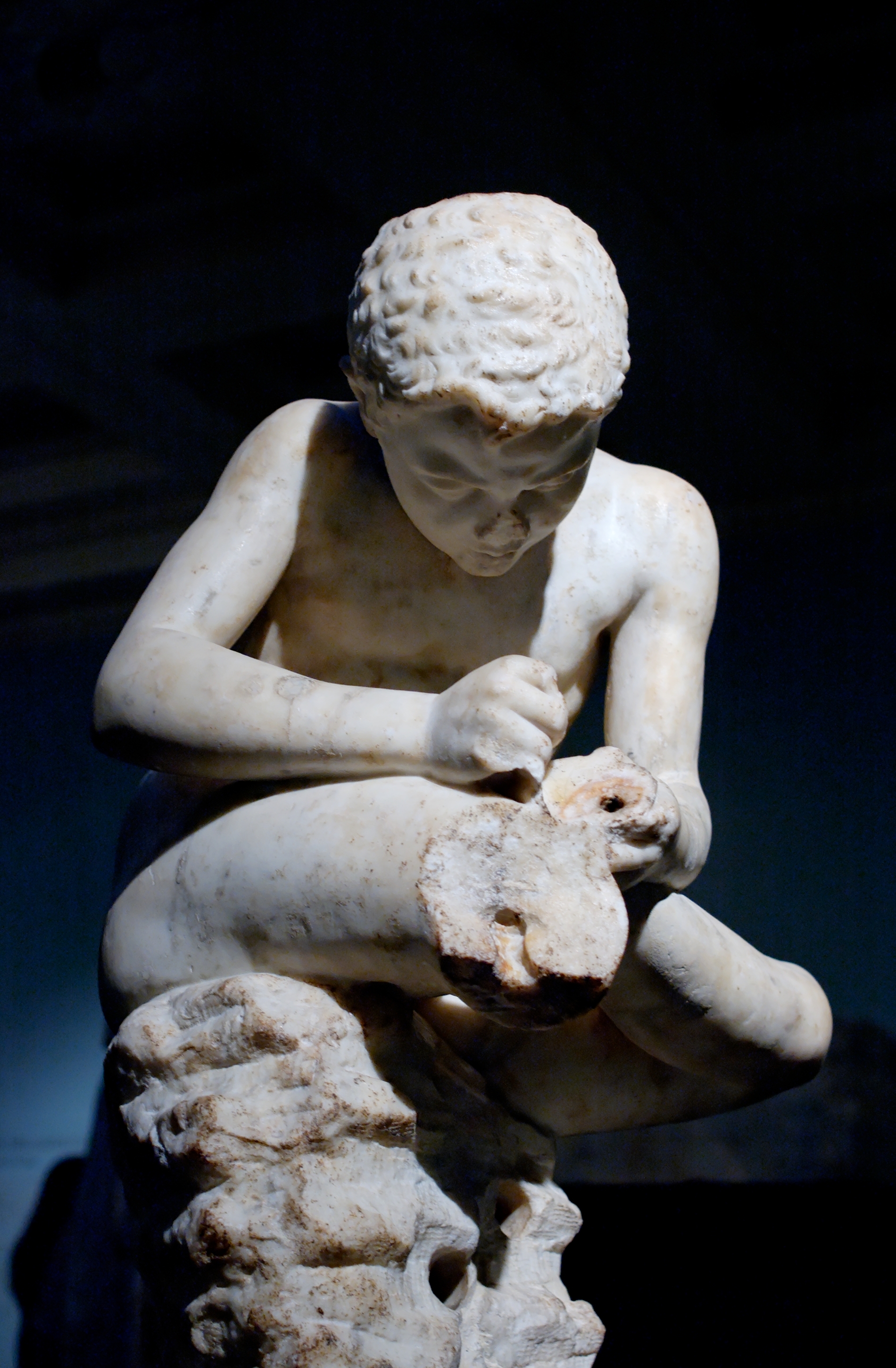 So-called Spinario, marble, British Museum