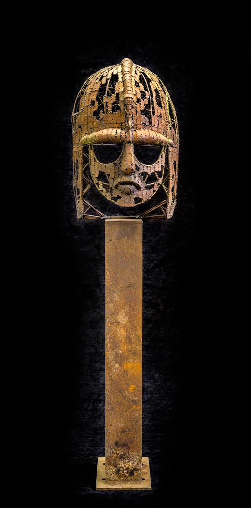 Rick Kirby's 'Sutton Hoo Helmet' sculpture