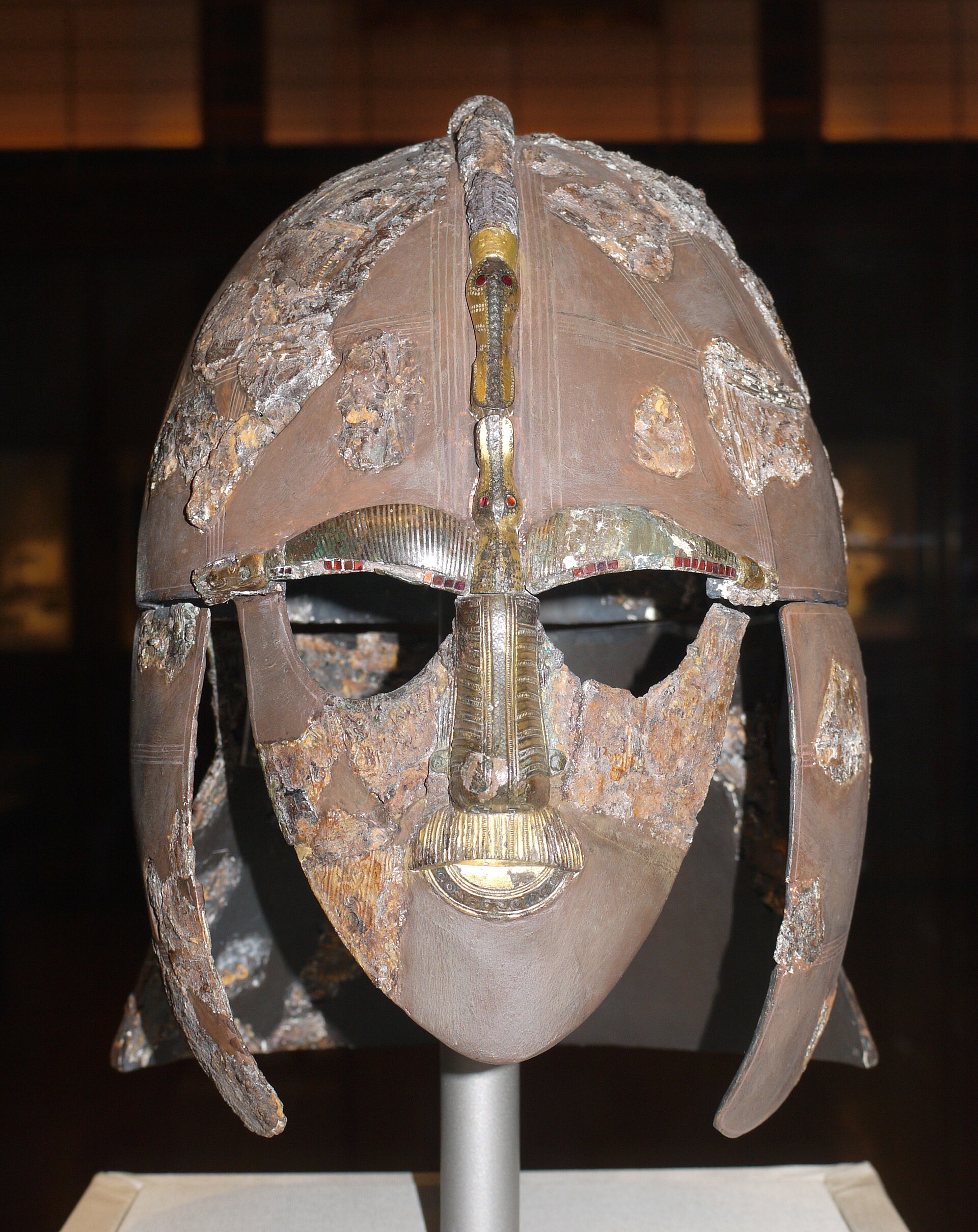 The Sutton Hoo Helmet, alternate view