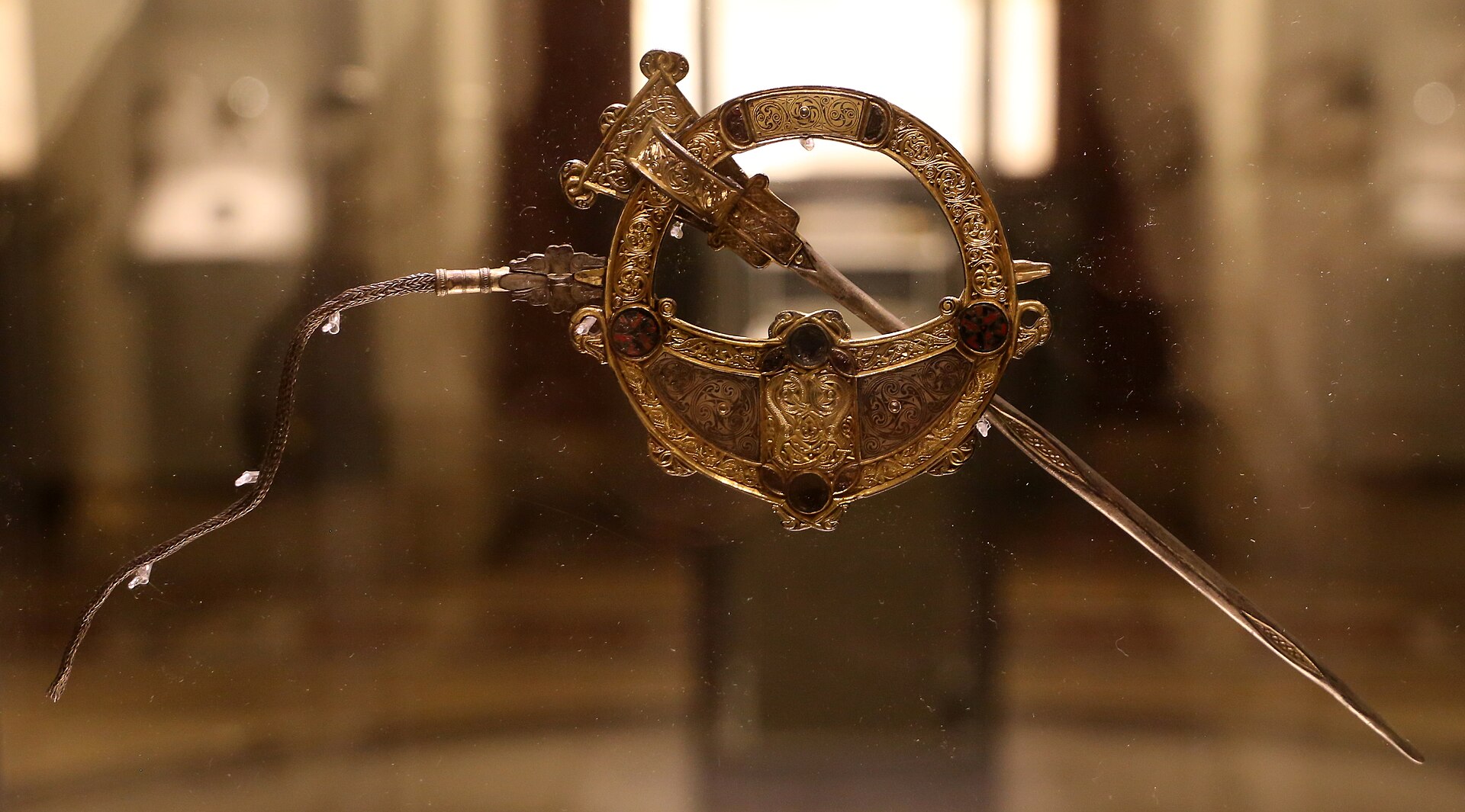 The Tara Brooch, detail