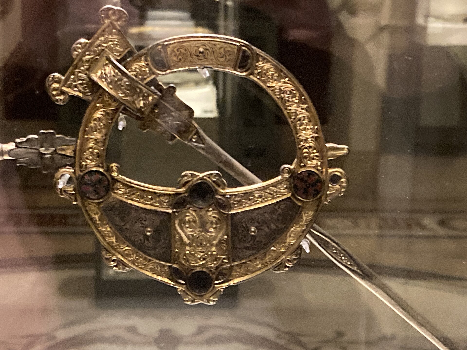 The Tara Brooch, reverse