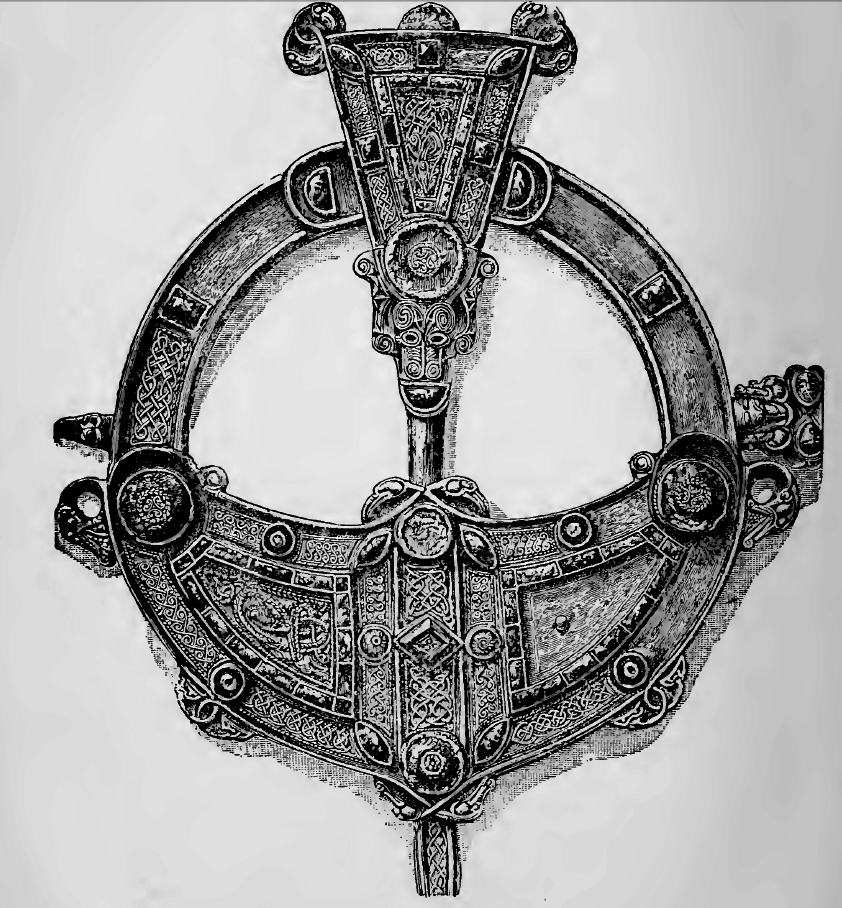Sketch of the Tara Brooch, 1903