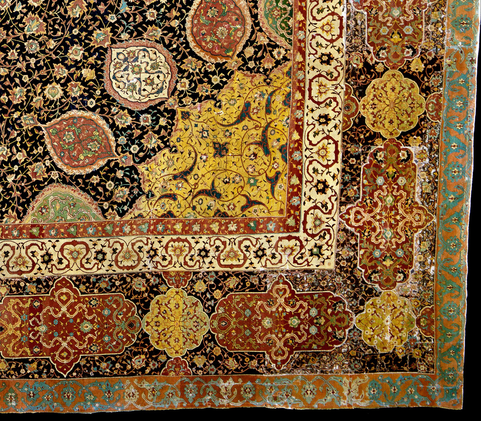 The London carpet, corner
