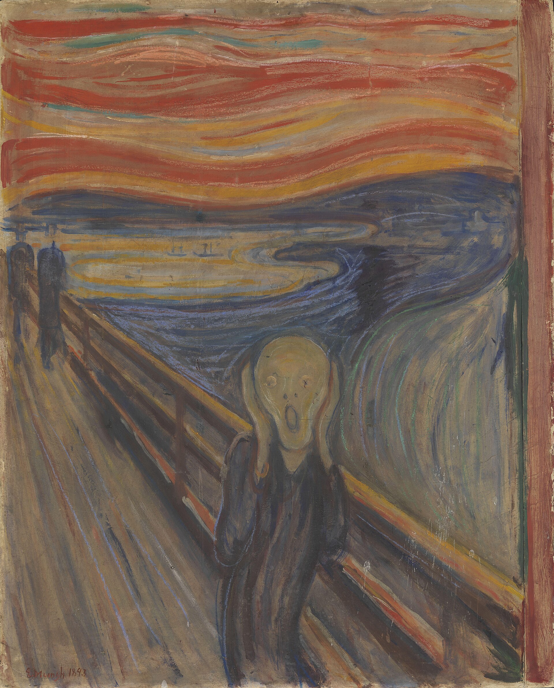 The Scream, 1893 painting