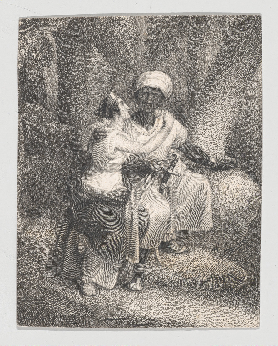 Aaron and Tamora, Titus Andronicus, Act 2, Scene 3