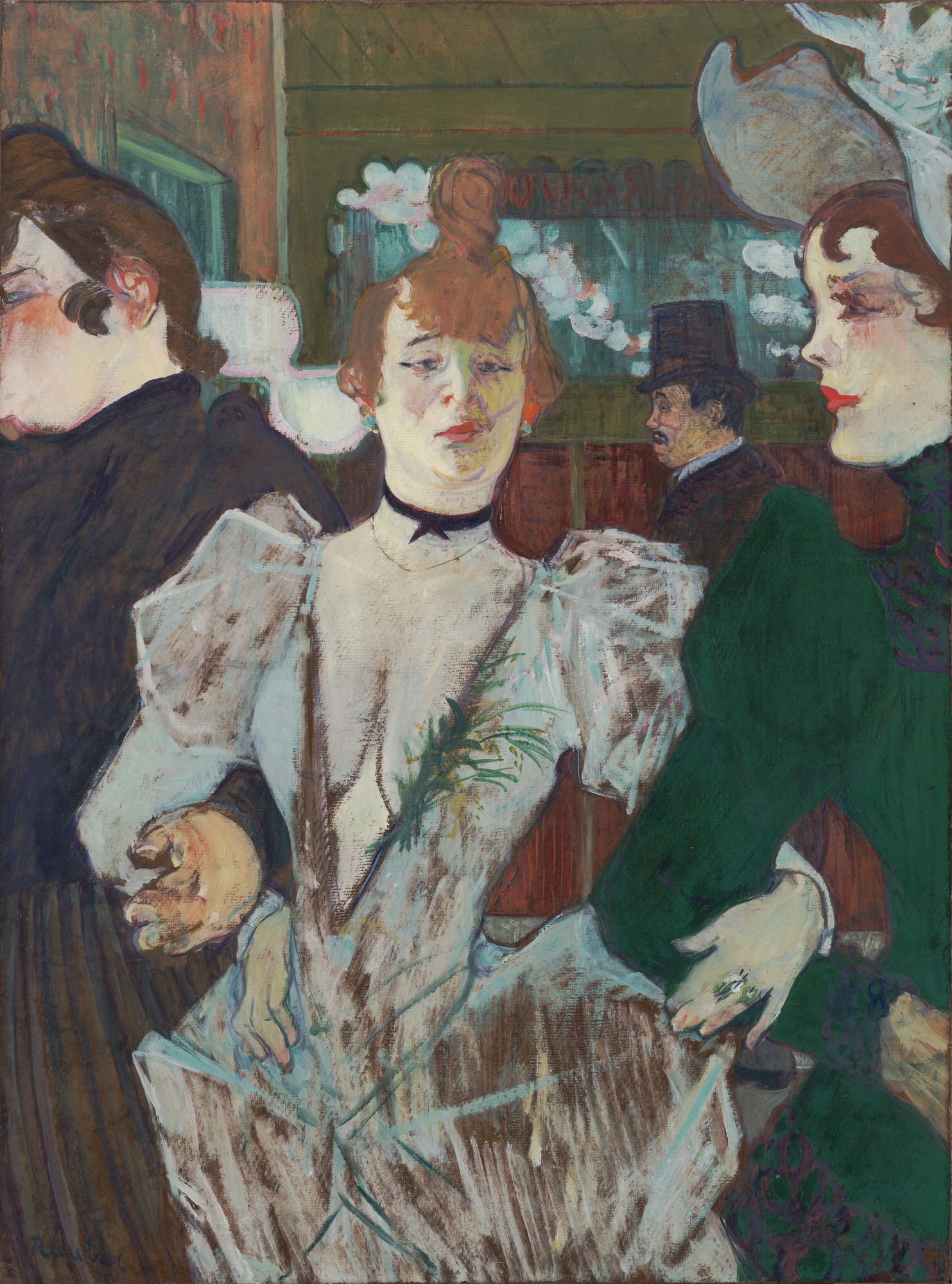 La Goulue at the Moulin Rouge