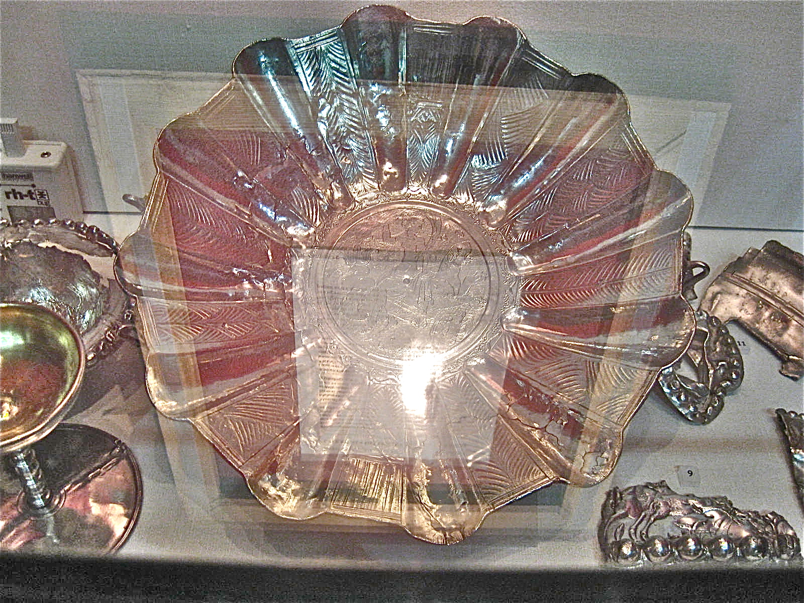 Silver bowl from the Traprain Law Treasure