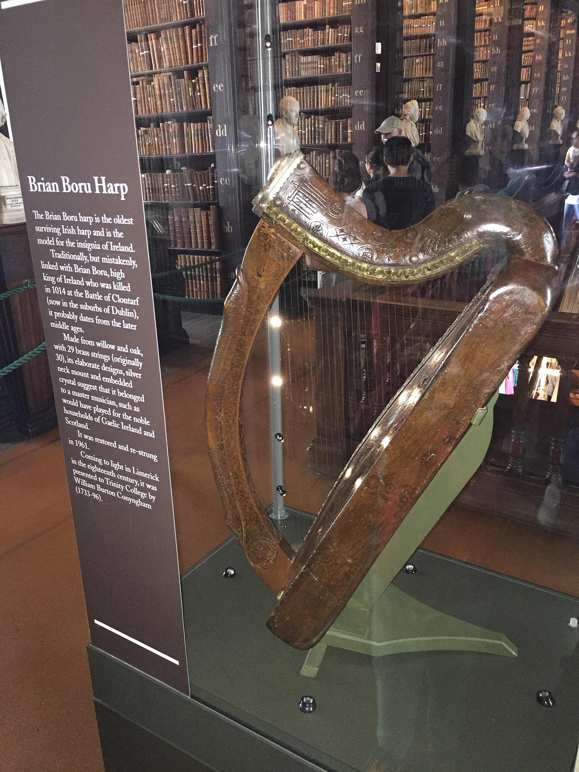 The Trinity College Harp