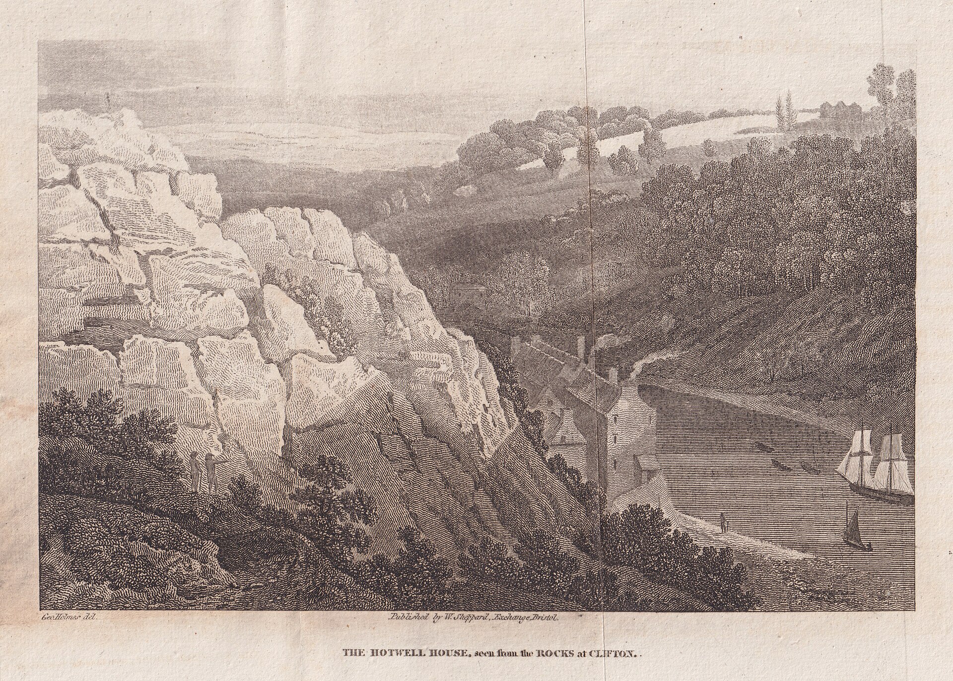 Hotwell House, Bristol, 1818