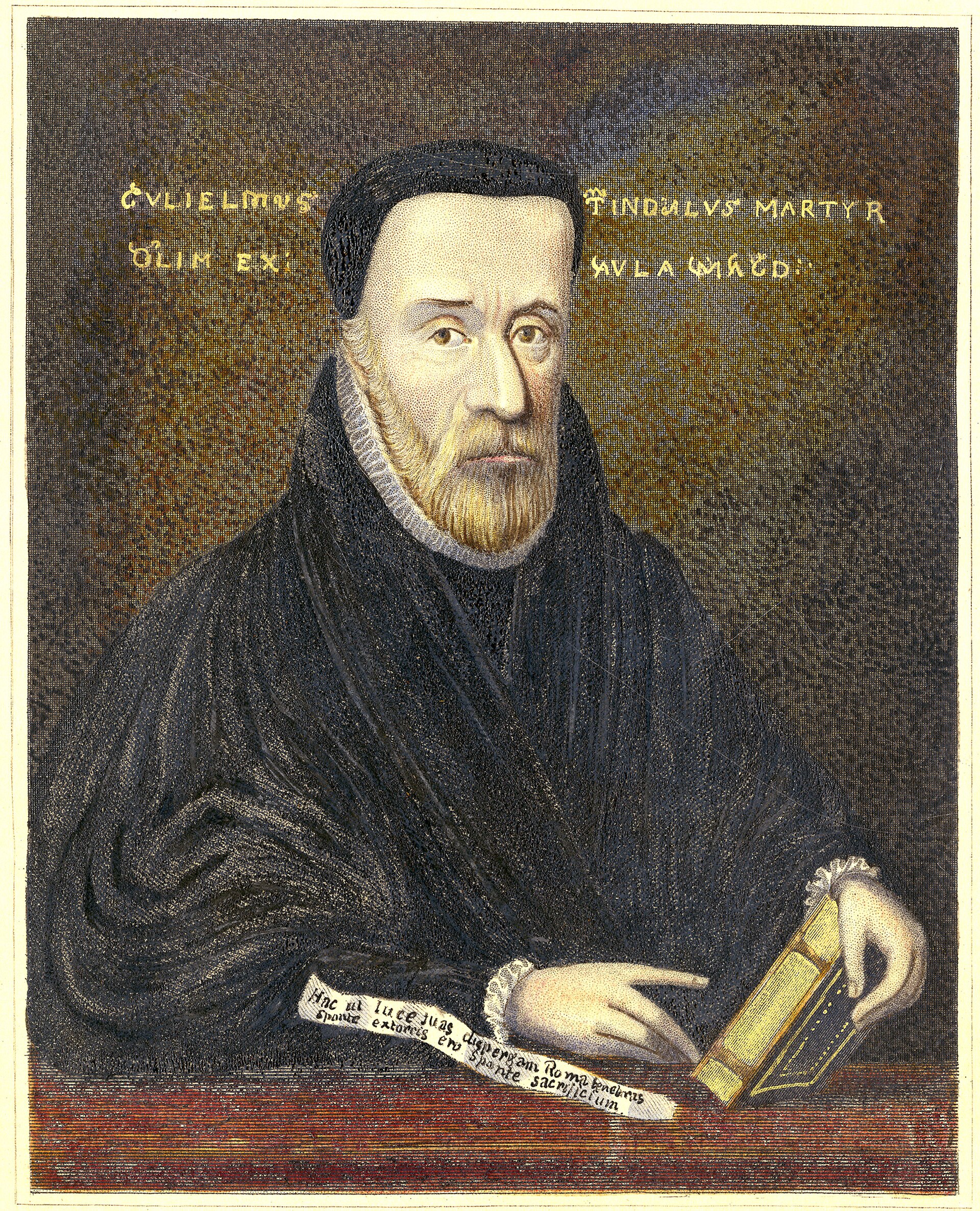 Portrait of William Tyndale, 1836