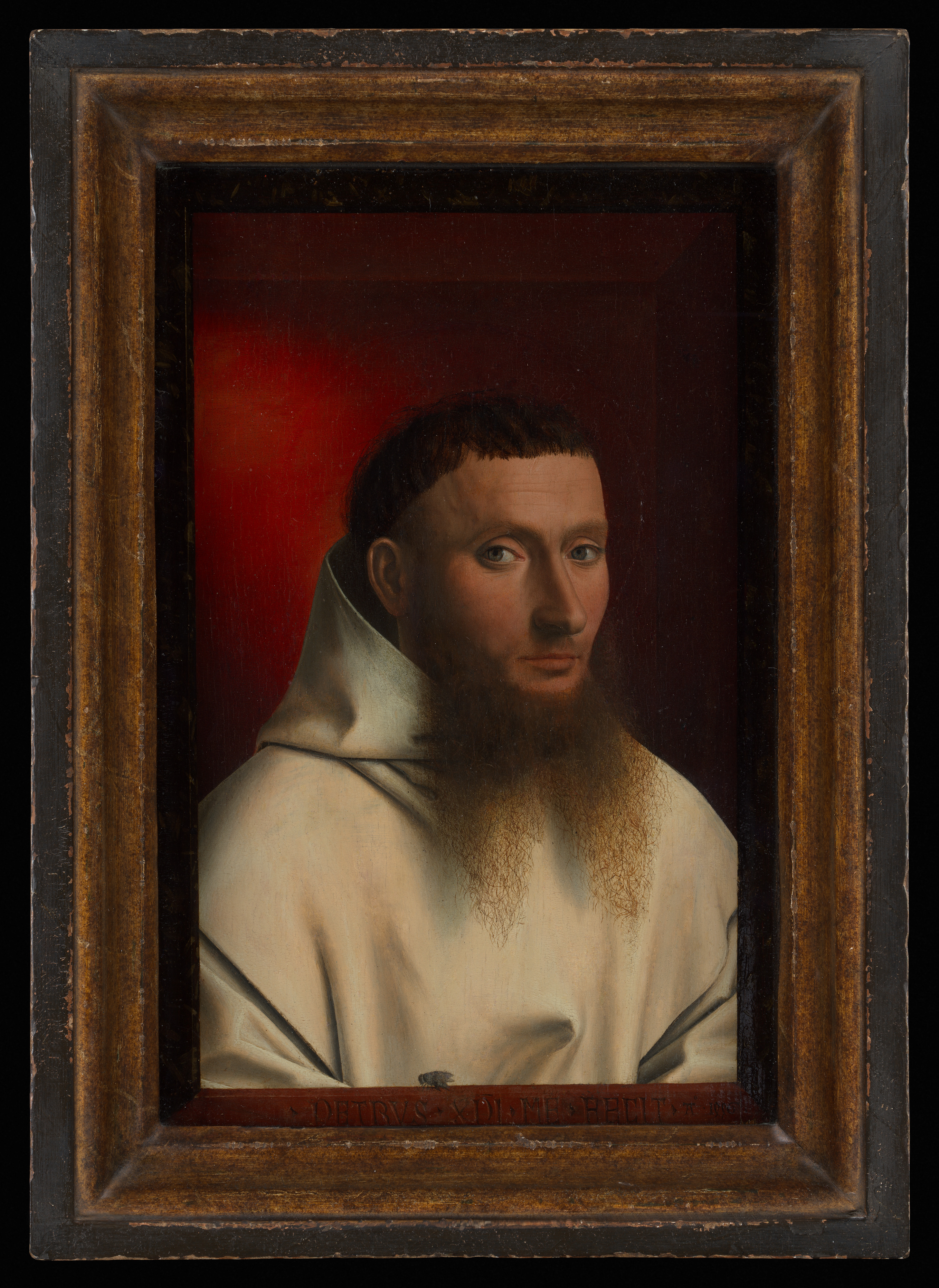 Portrait of a Carthusian, by Petrus Christus