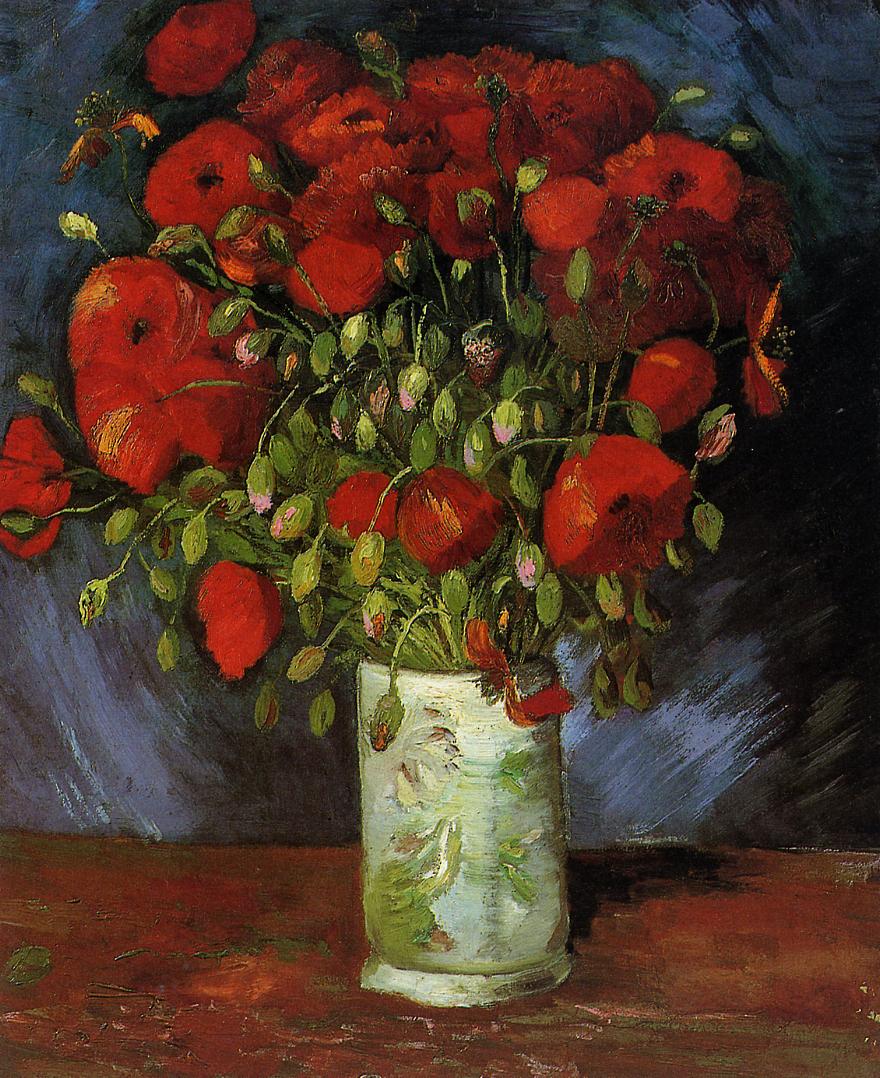 Vase with Poppies, Wadsworth Atheneum