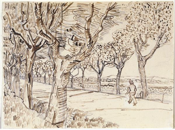 La Route de Tarascon, April 1888