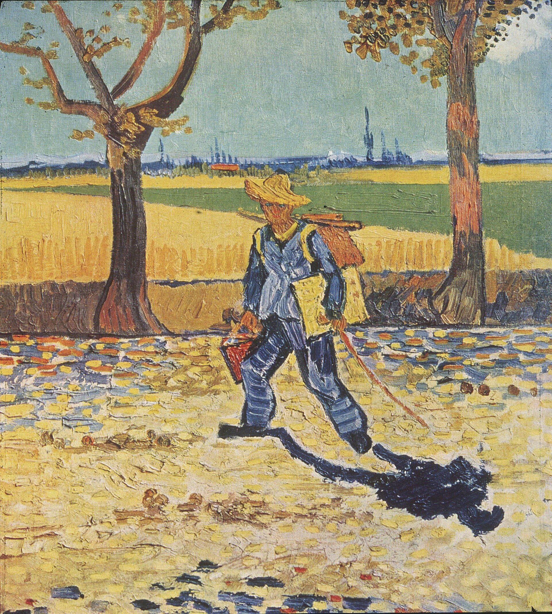 The Painter on the Road to Tarascon by Vincent van Gogh