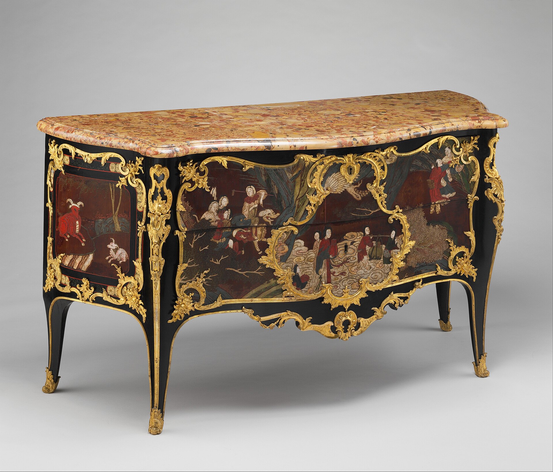 Commode, Bernard II van Risenburgh