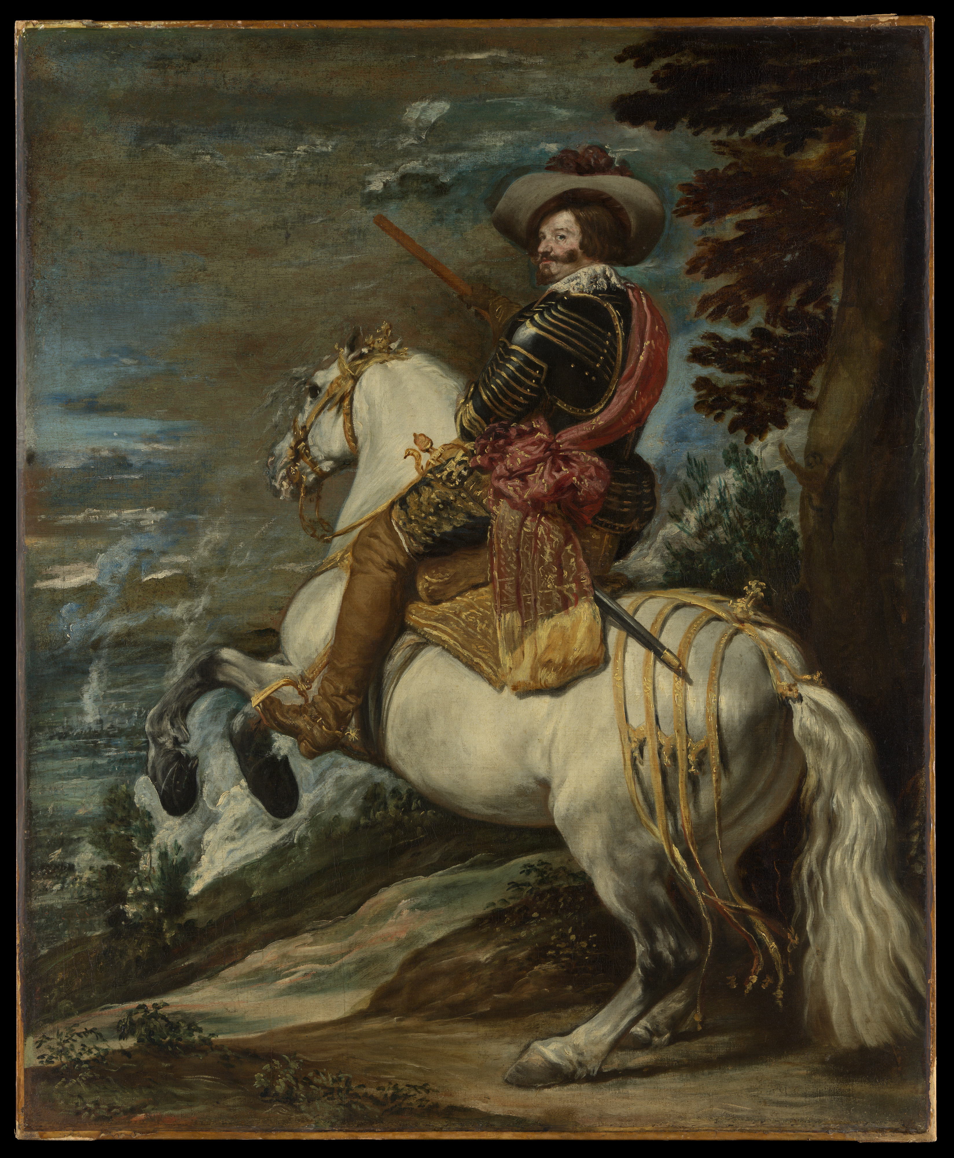 Don Gaspar de Guzman, Count-Duke of Olivares, by Mazo