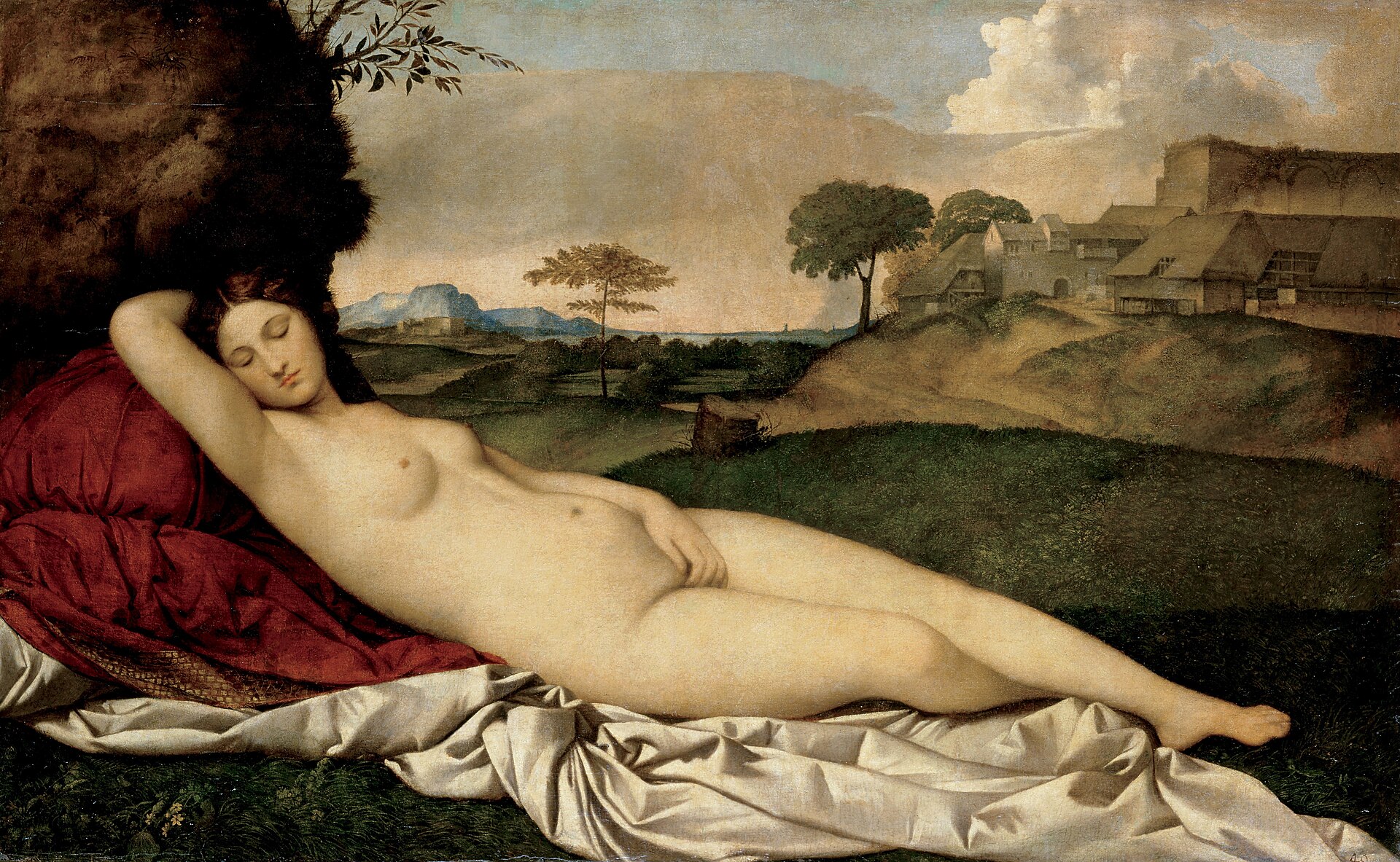 Giorgione, Sleeping Venus