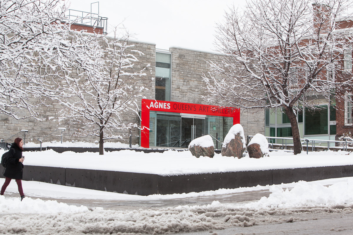Agnes Etherington Art Centre, winter