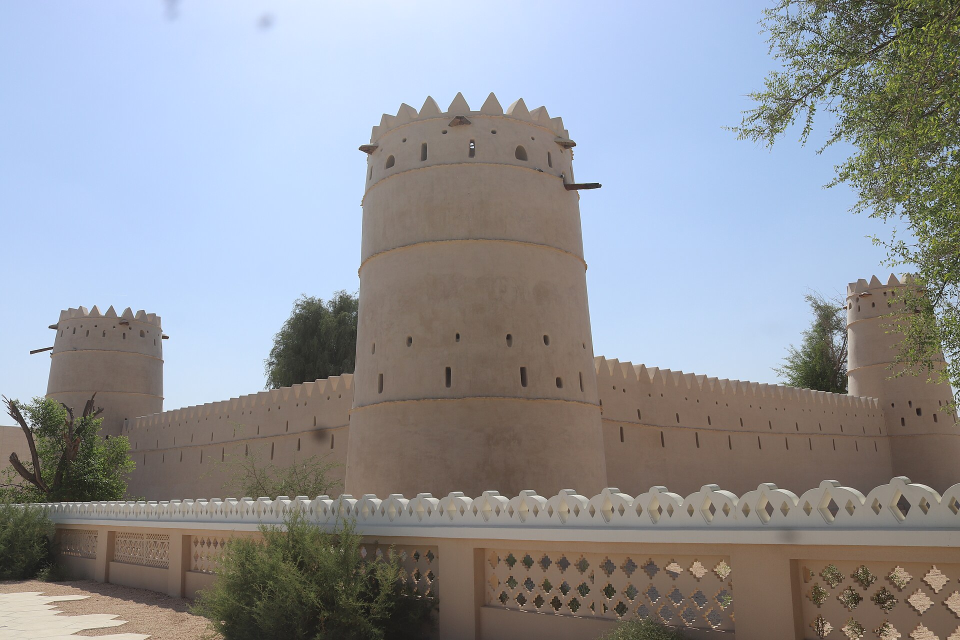 Sultan Fort within the museum grounds