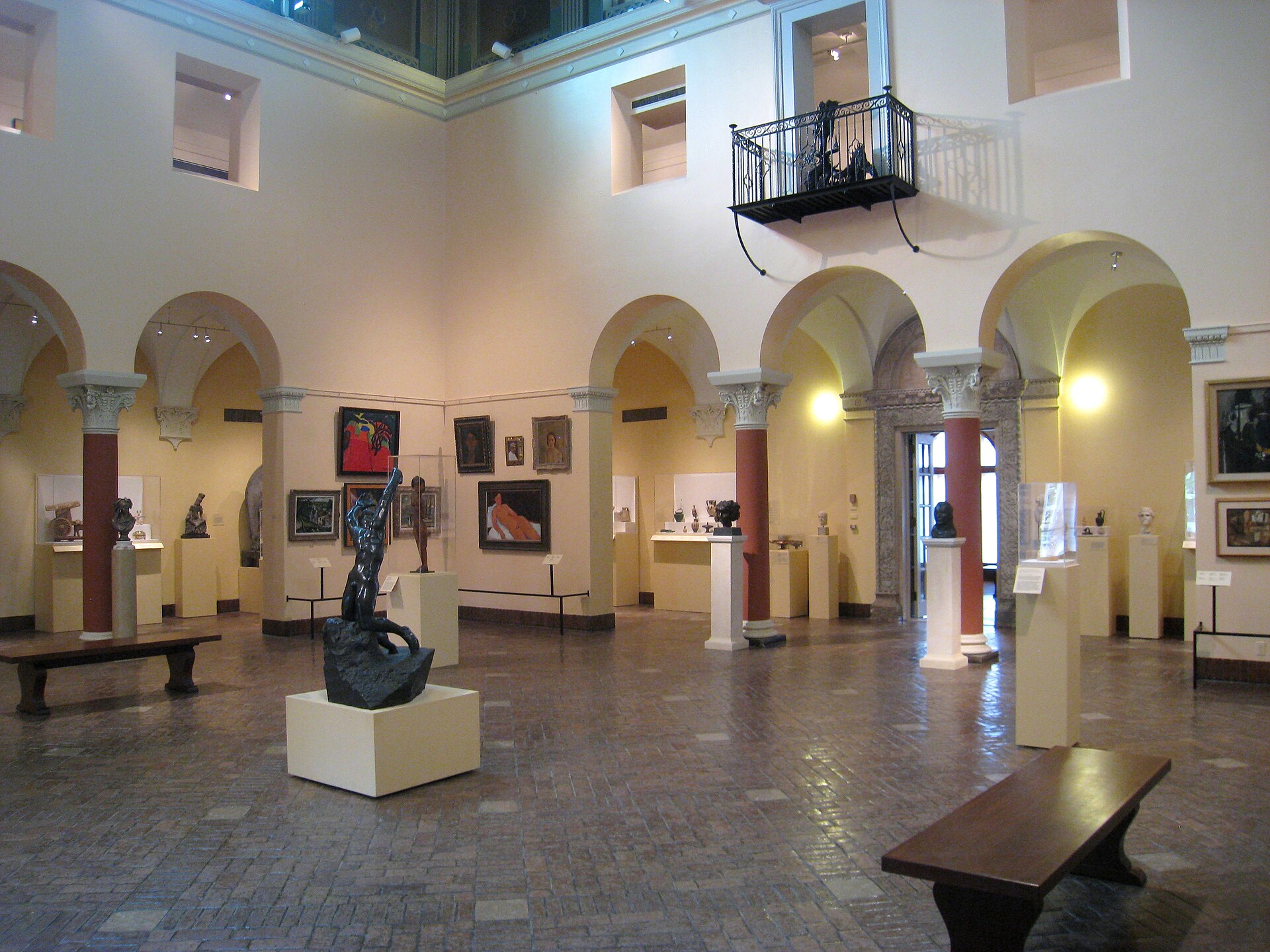 Interior of the Allen Memorial Art Museum