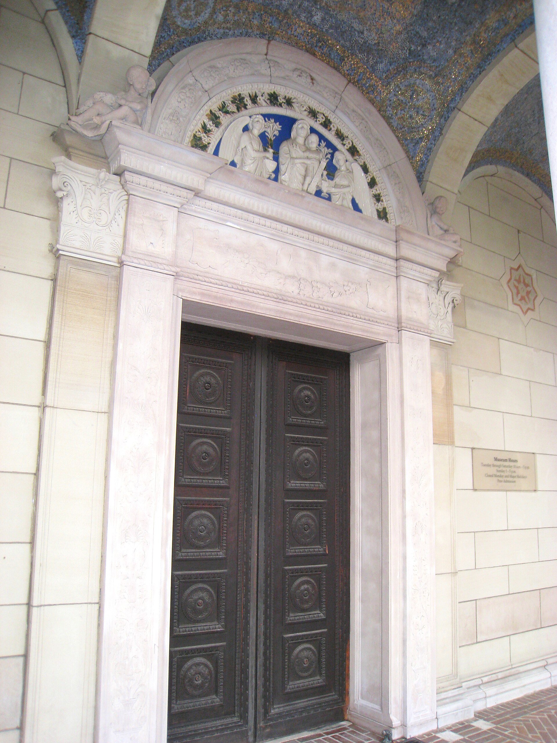 Entrance of the Allen Memorial Art Museum