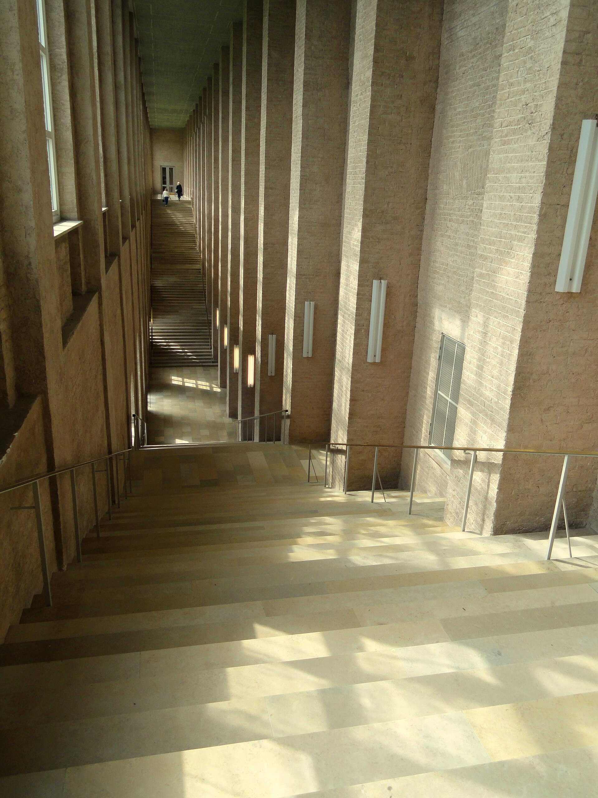 A skylit picture gallery