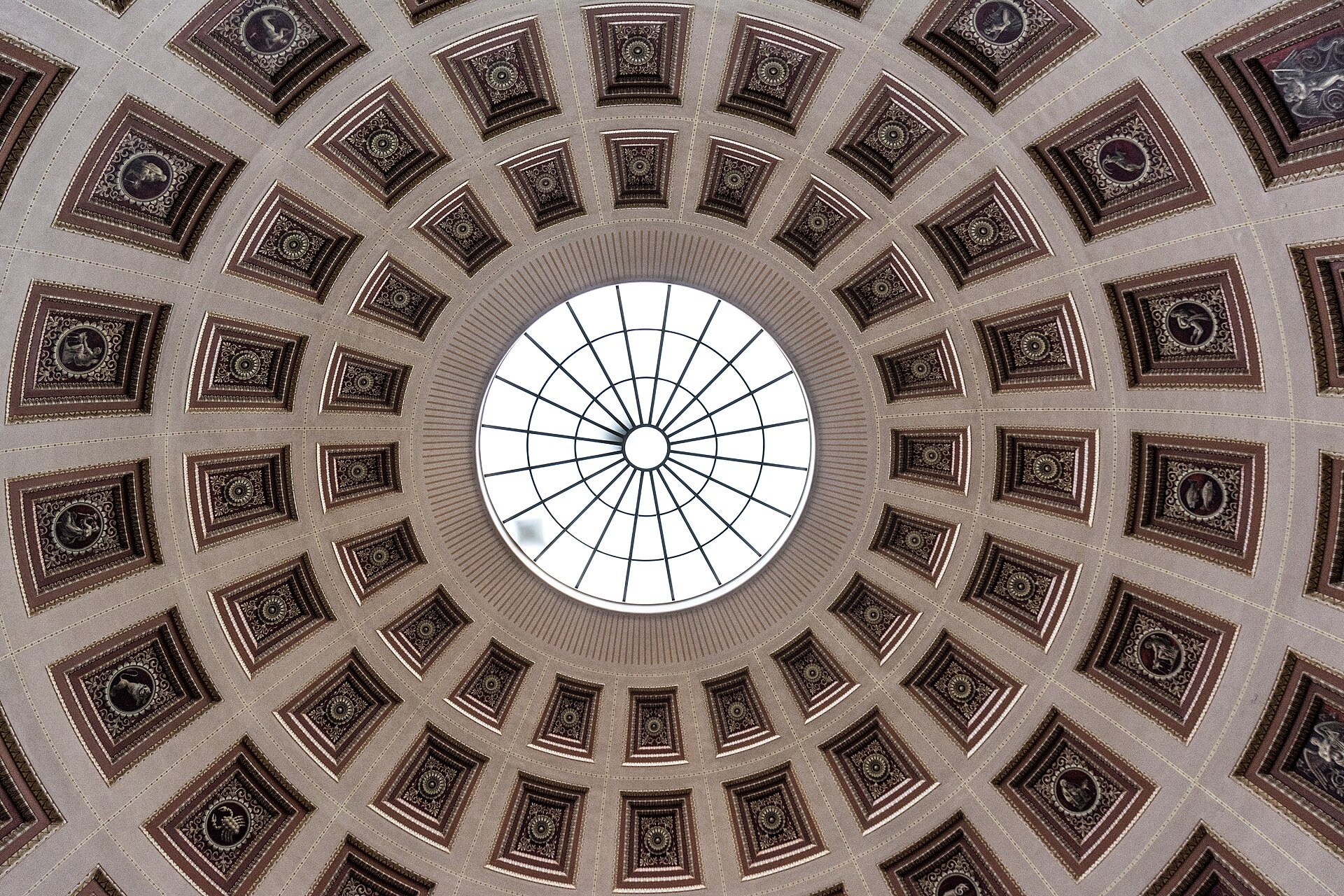 The rotunda dome