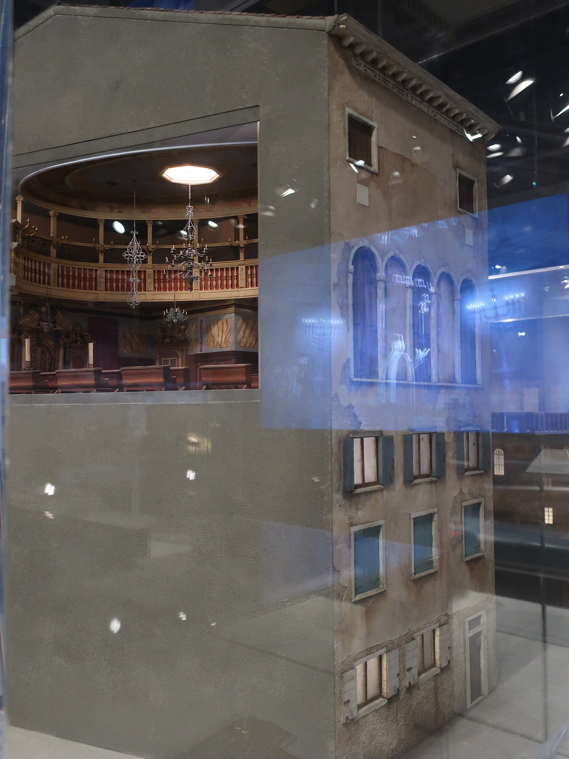 Model of the Great German Synagogue, Venice