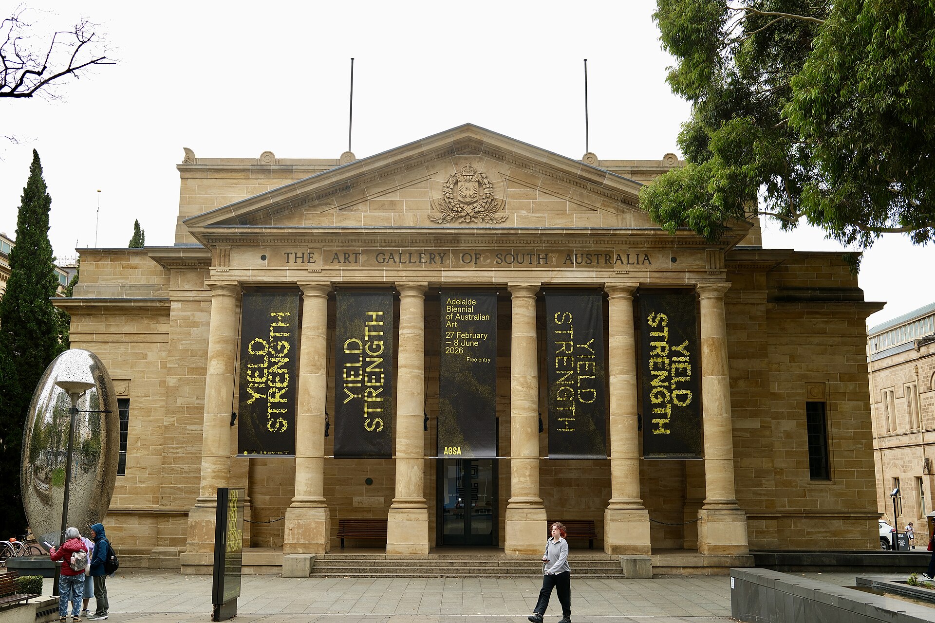 Main entrance, North Terrace