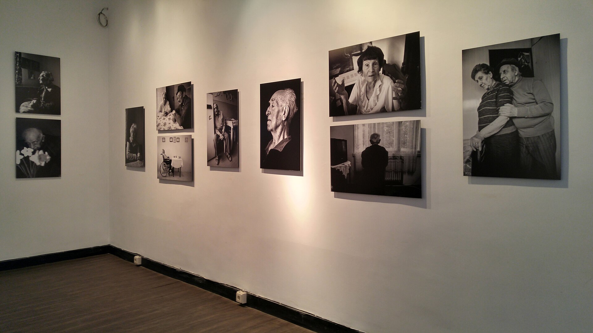 A gallery inside the museum