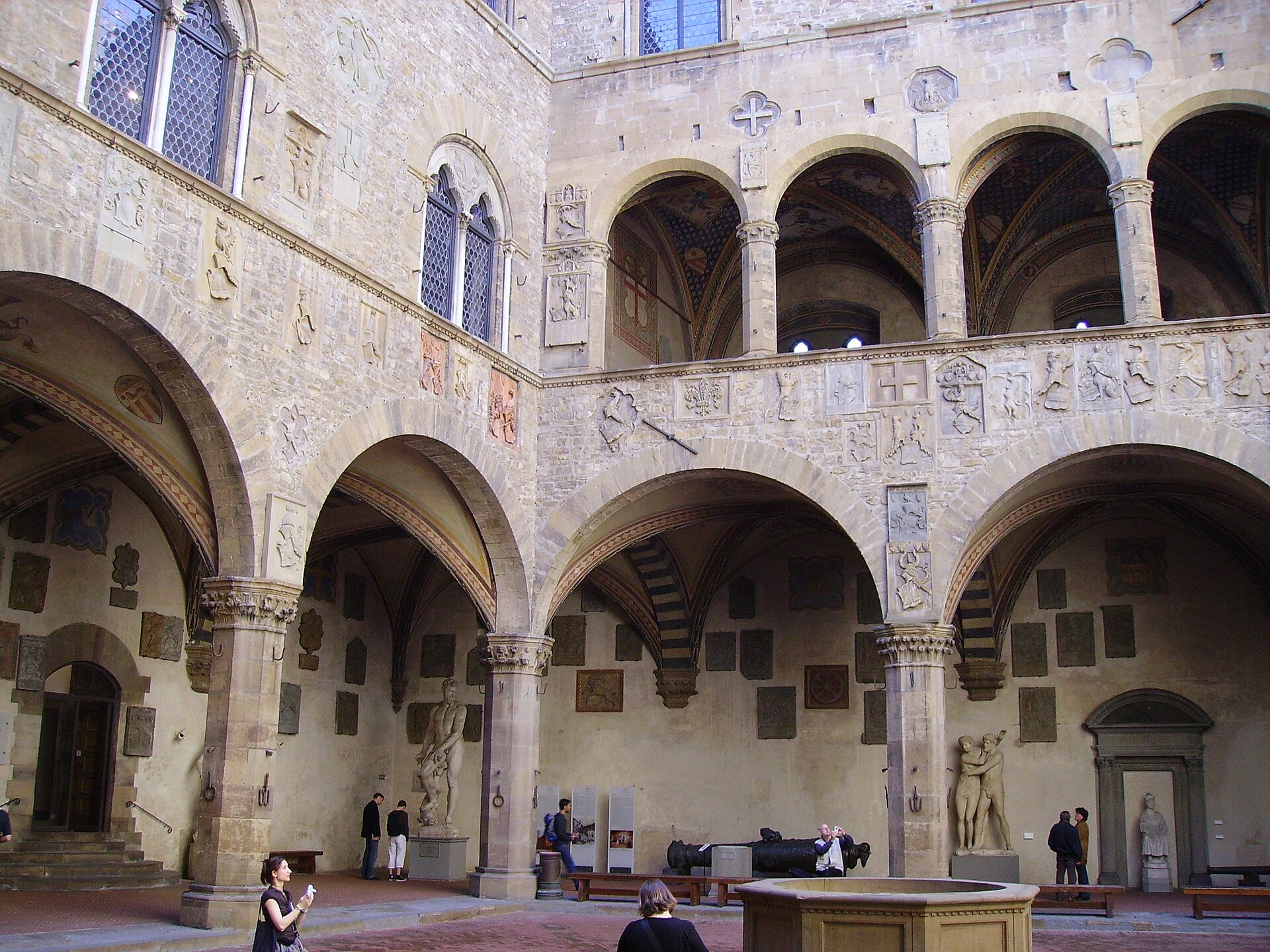The courtyard